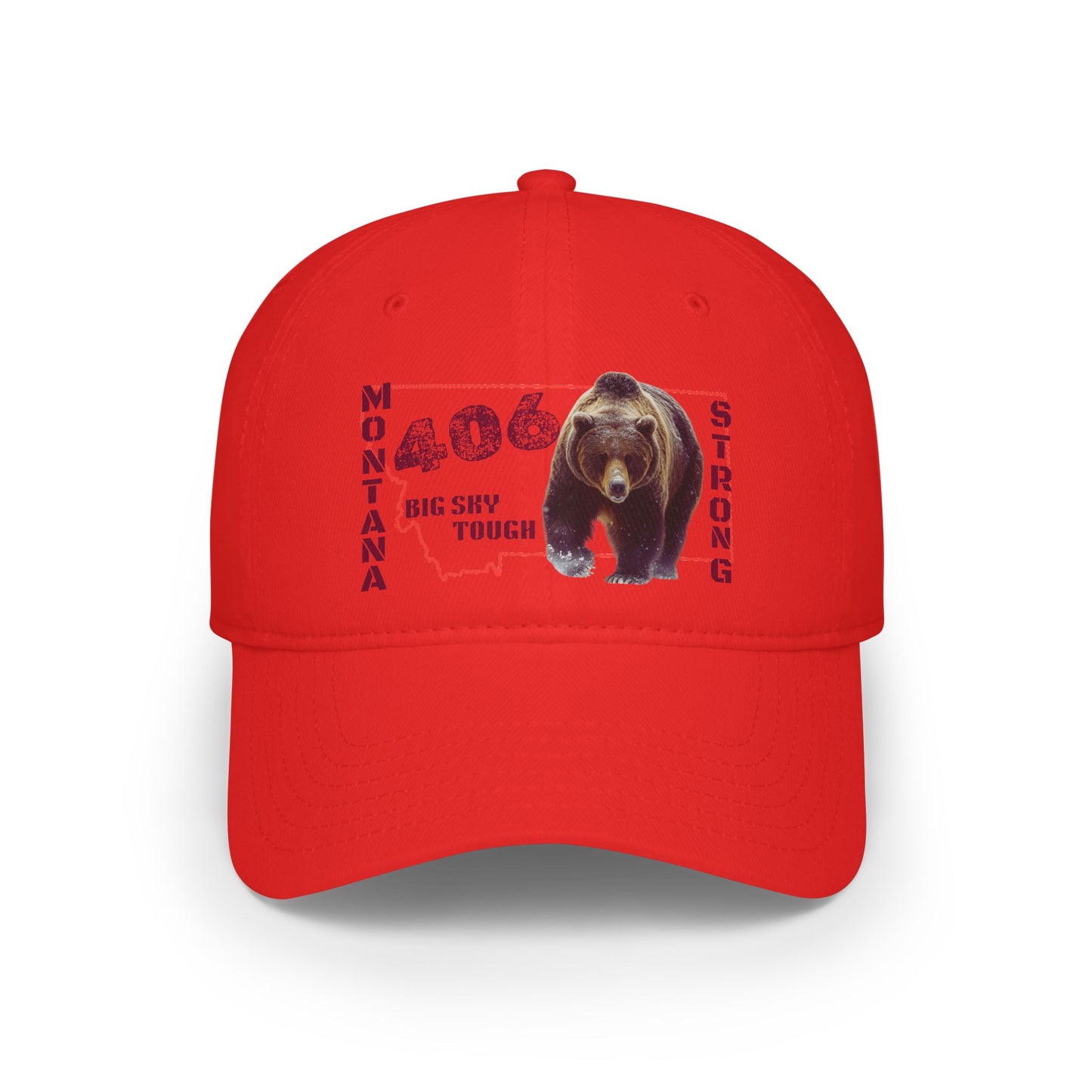 MT 406 "Montana Tough" Bear Hat DH |