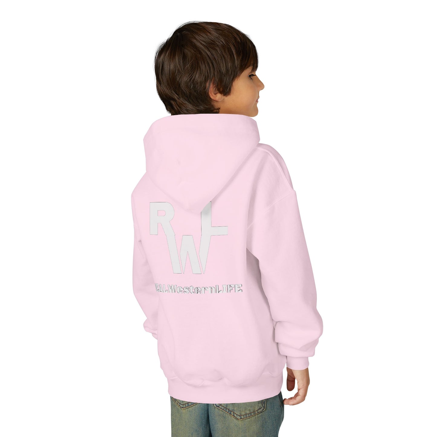 Kids Western Life Hooded Sweatshirt - Real Western Life Custom Brand Design