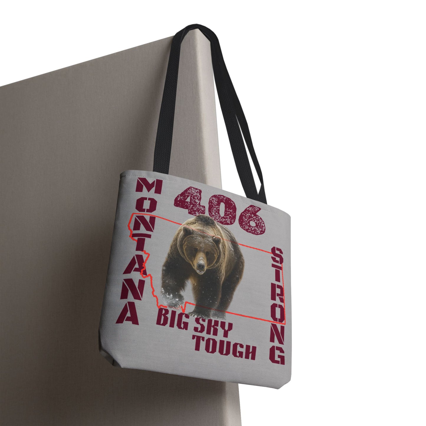 MT 406 - Montana Strong - Tote Bag -