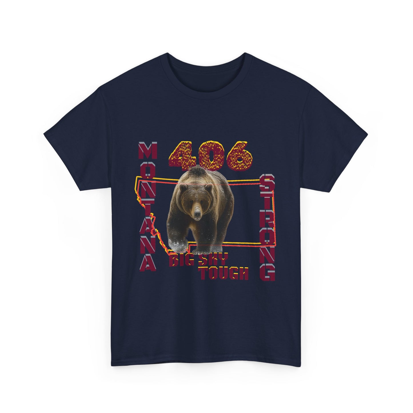 406 Montana Strong, Unisex T-Shirt LS