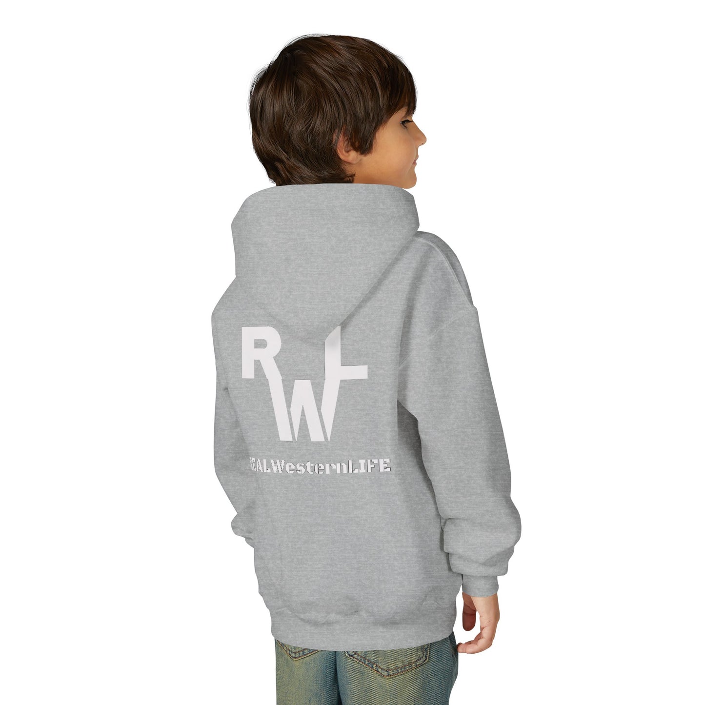 Kids Western Life Hooded Sweatshirt - Real Western Life Custom Brand Design