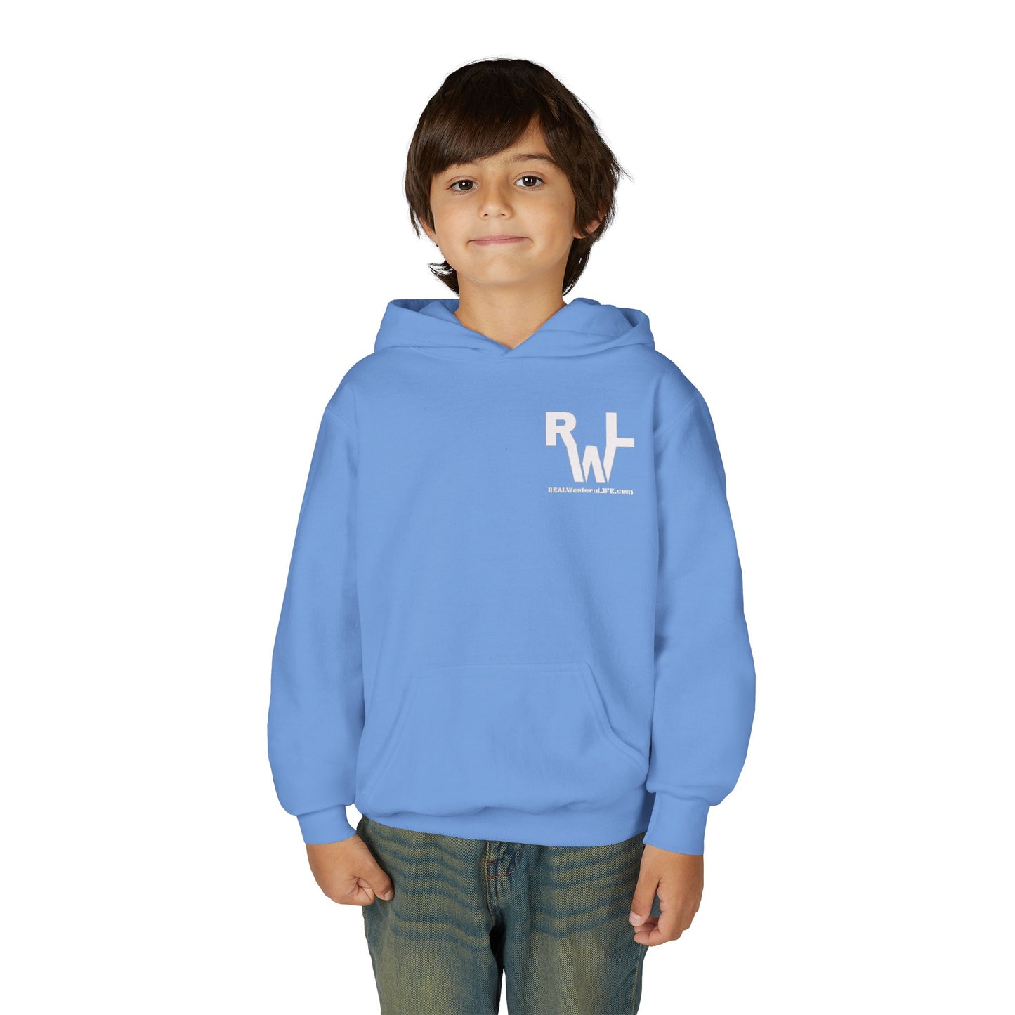 Kids Western Life Hooded Sweatshirt - Real Western Life Custom Brand Design