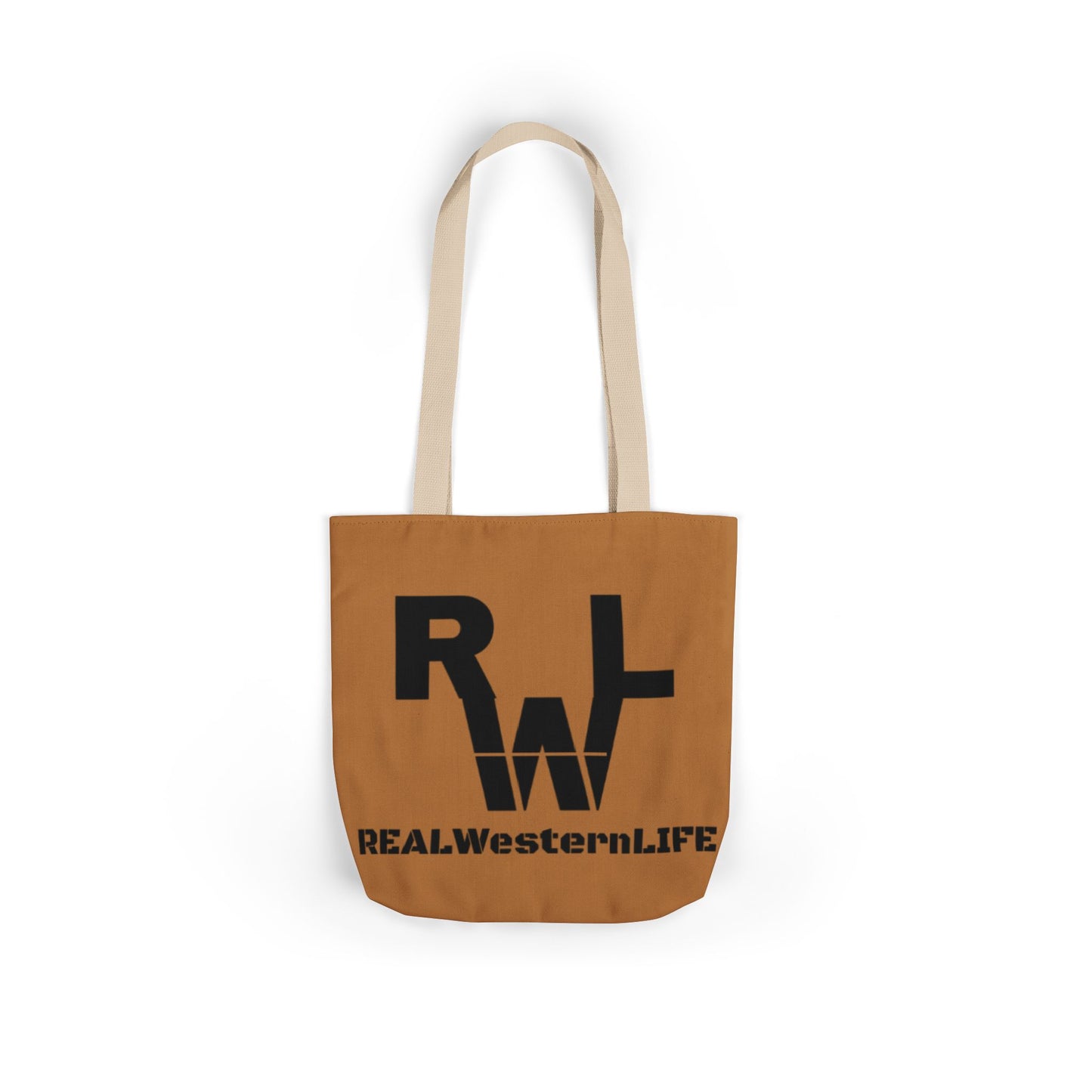 Real Western Life - Stylish Canvas Tote Bag