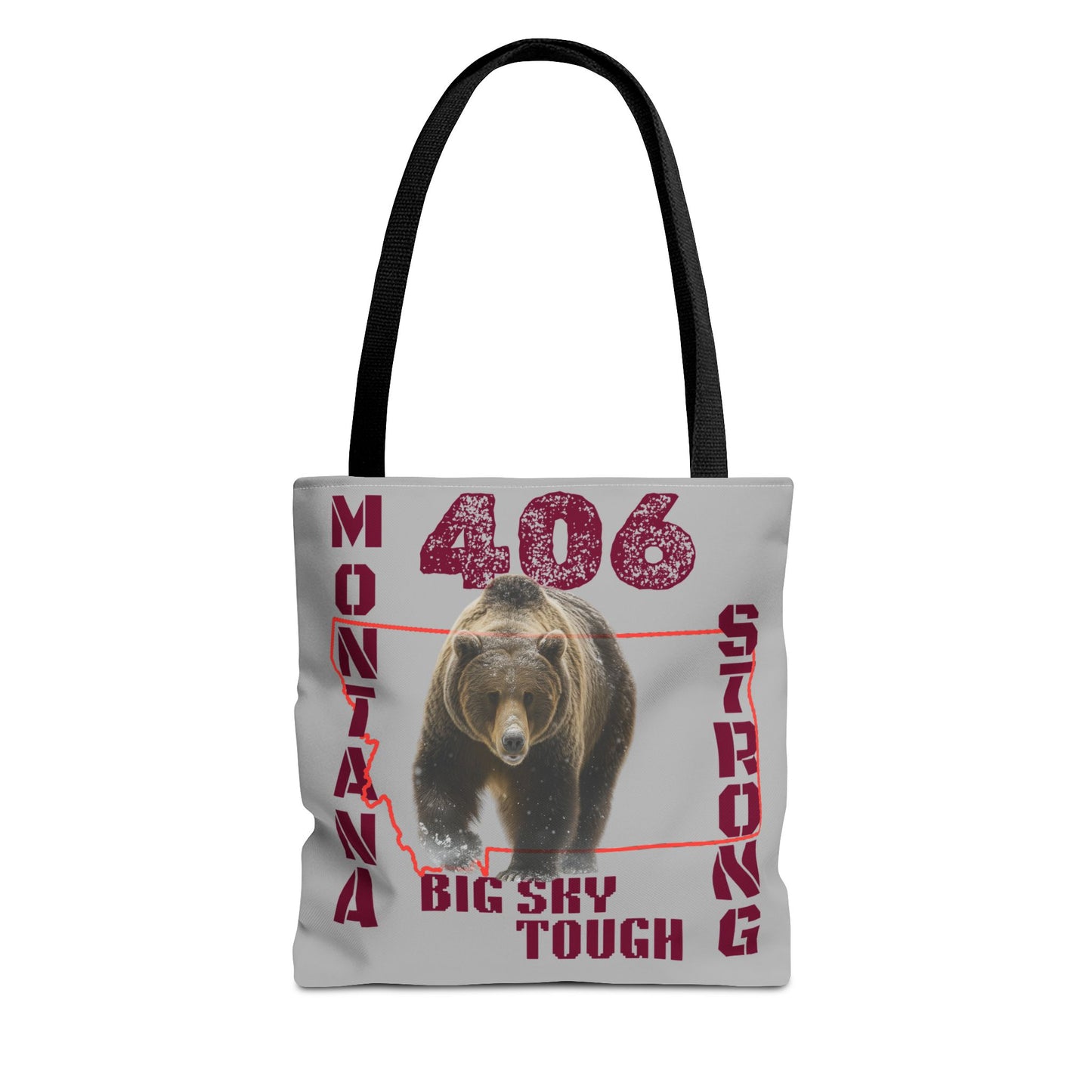 MT 406 - Montana Strong - Tote Bag -