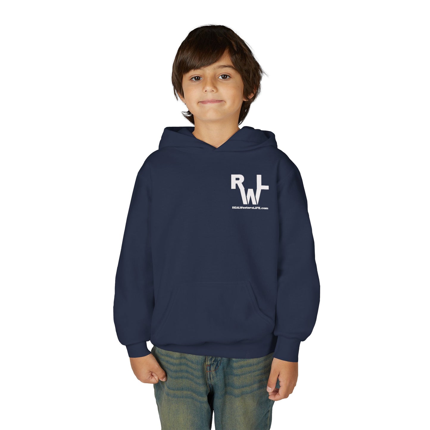 Kids Western Life Hooded Sweatshirt - Real Western Life Custom Brand Design