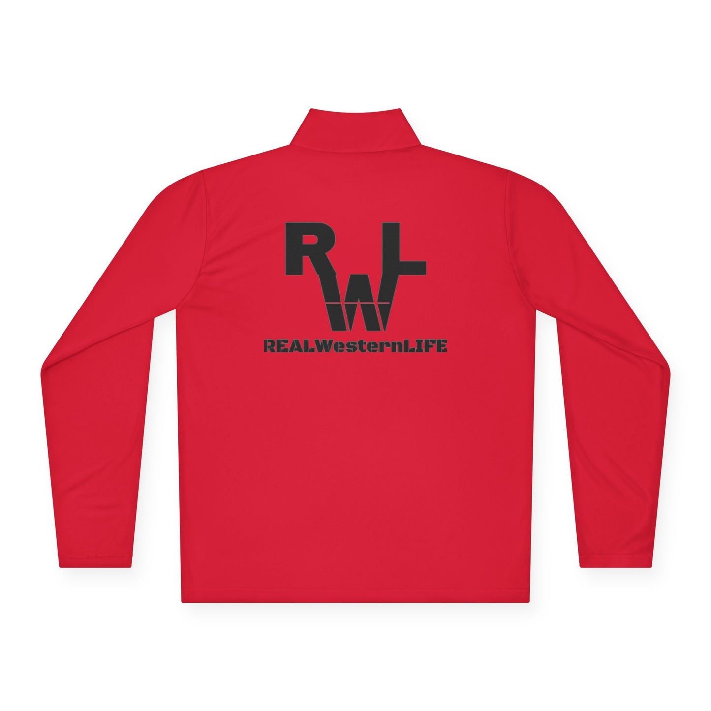Real Western Life - Quarter-Zip Pullover for Active Lifestyle