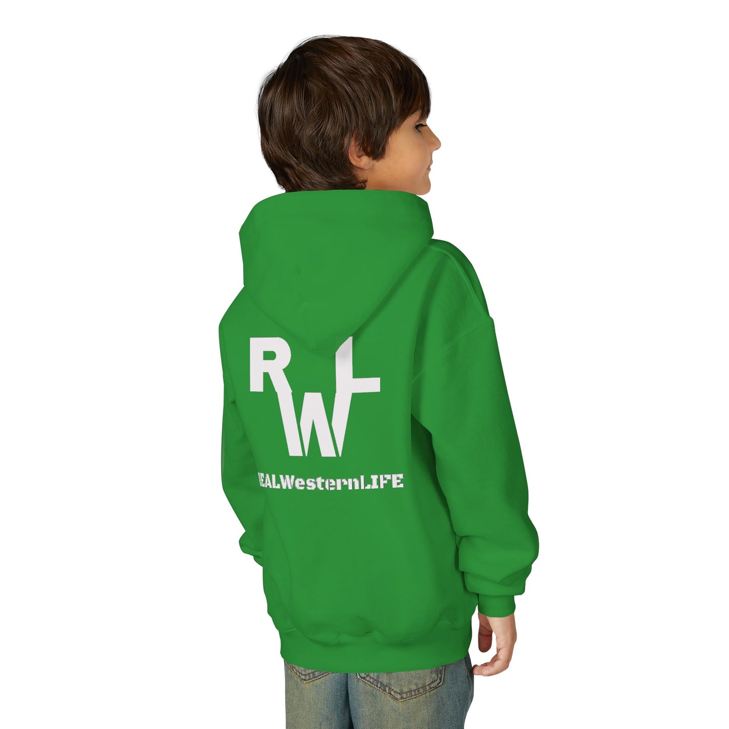 Kids Western Life Hooded Sweatshirt - Real Western Life Custom Brand Design