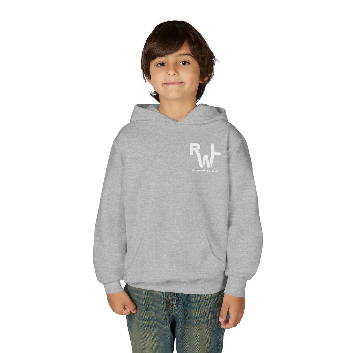 Kids Western Life Hooded Sweatshirt - Real Western Life Custom Brand Design