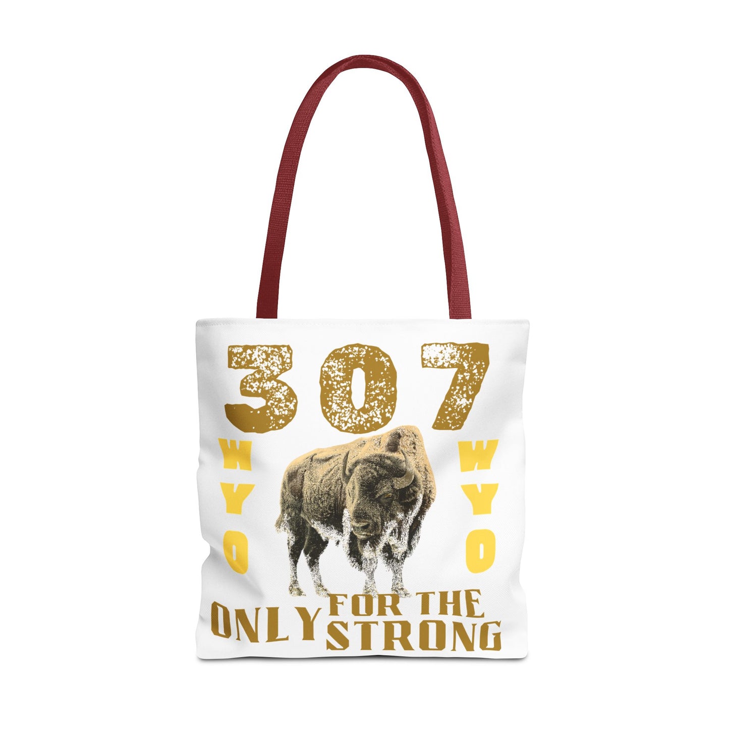 WYO 307 - Buffalo Strength Tote Bag