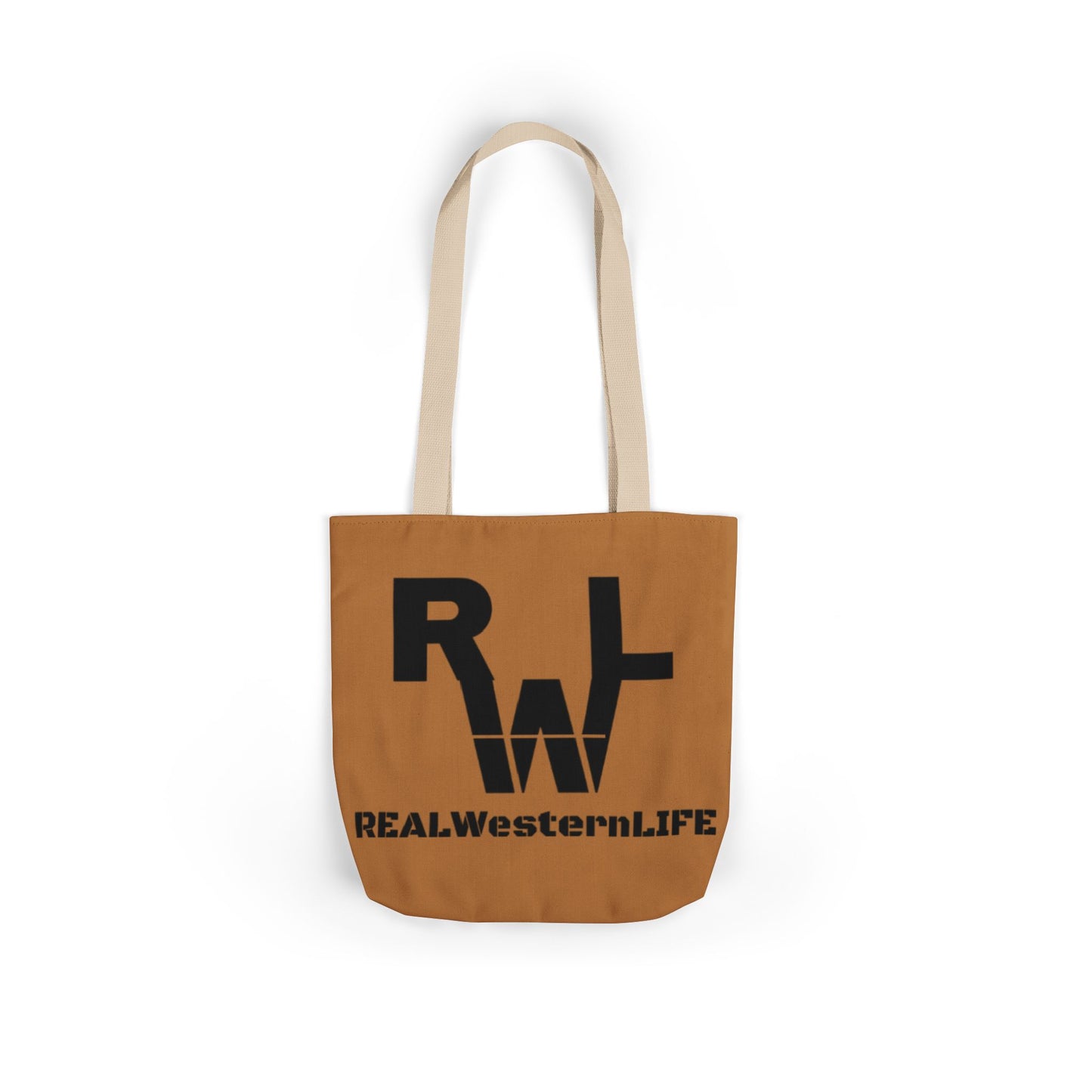 Real Western Life - Stylish Canvas Tote Bag
