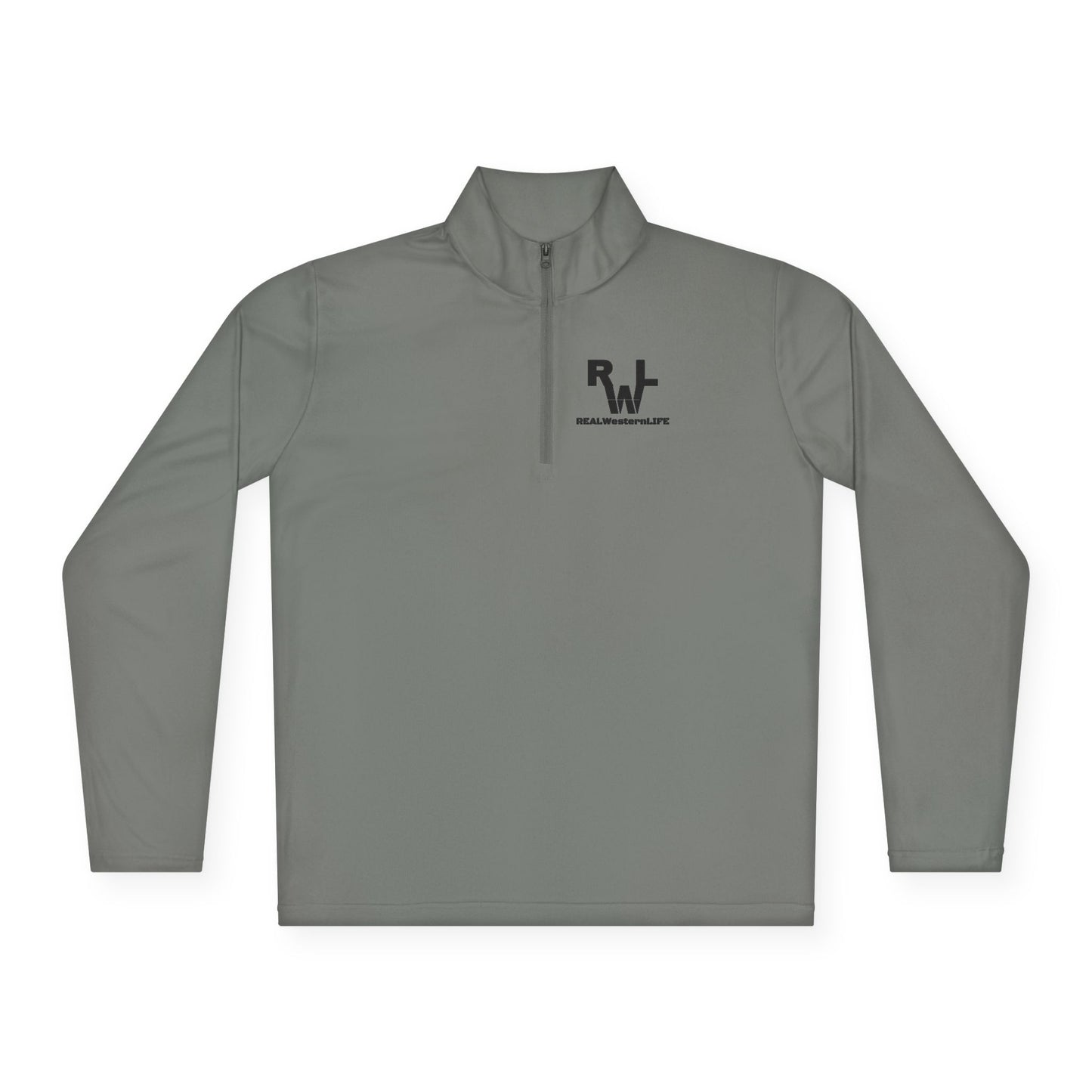 Real Western Life - Quarter-Zip Pullover for Active Lifestyle