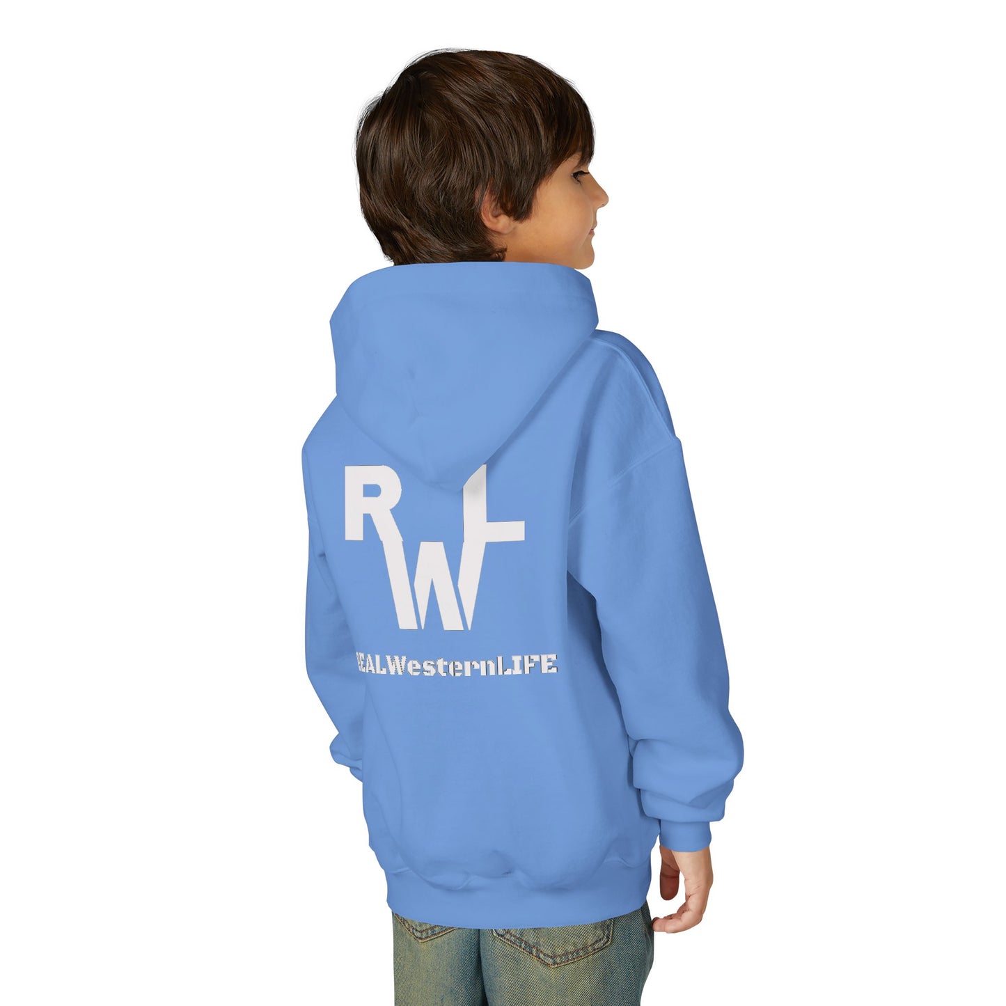 Kids Western Life Hooded Sweatshirt - Real Western Life Custom Brand Design
