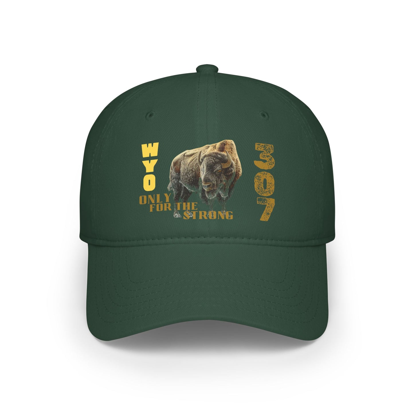 WYO 307 "Only For The Strong" Bison Hat |