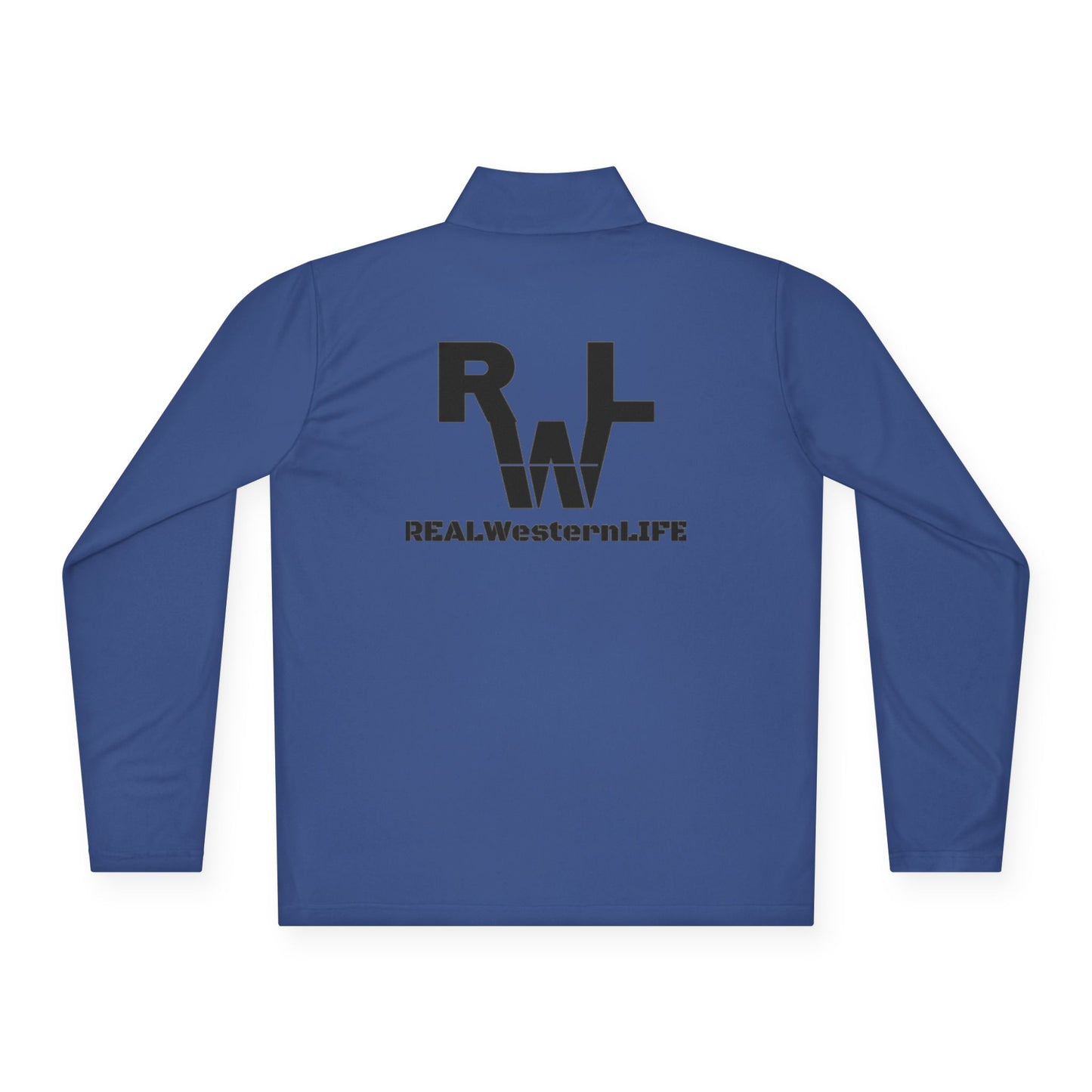 Real Western Life - Quarter-Zip Pullover for Active Lifestyle