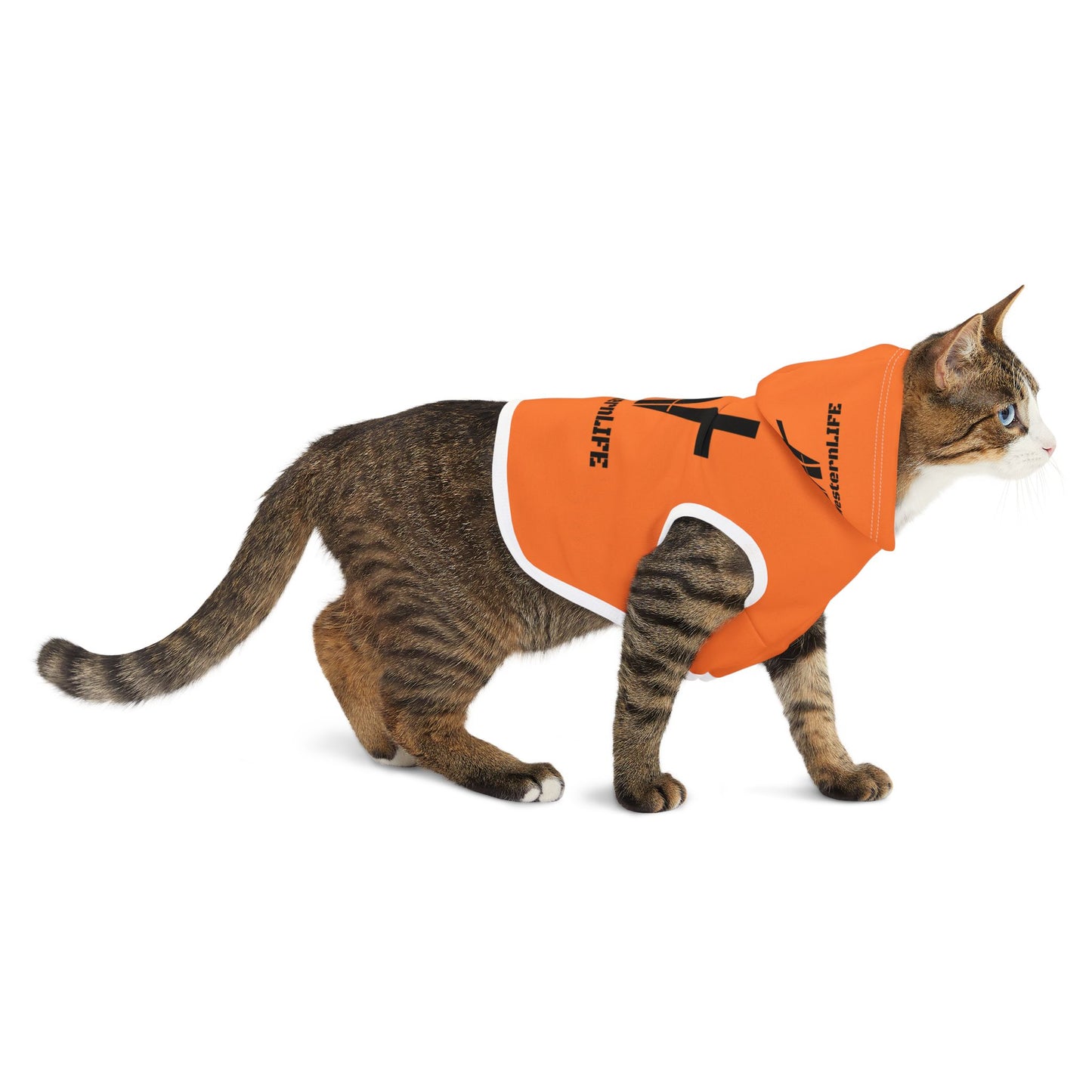 Pet Hoodie with White – Cozy Dog & Cat Hoodie. Customize