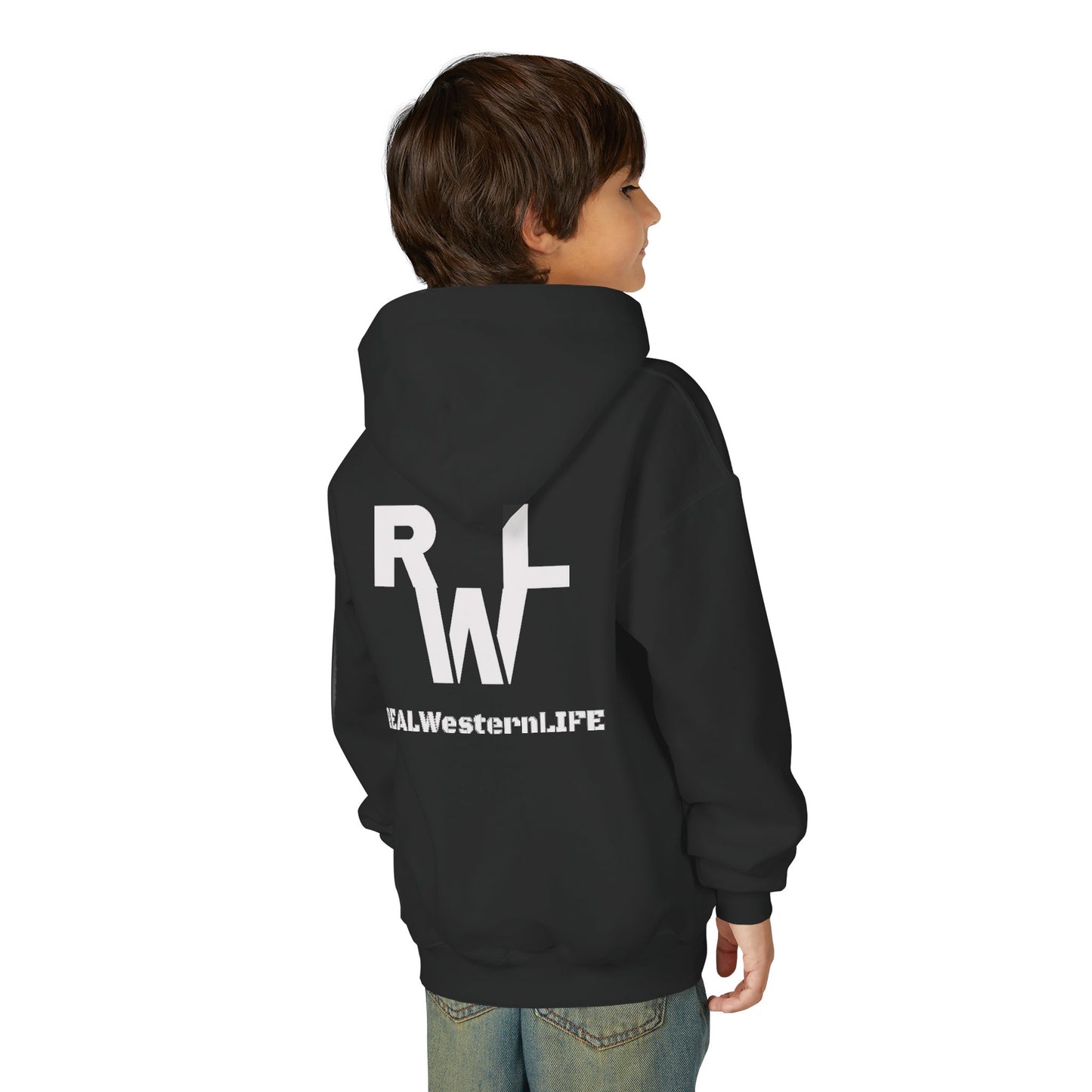 Kids Western Life Hooded Sweatshirt - Real Western Life Custom Brand Design