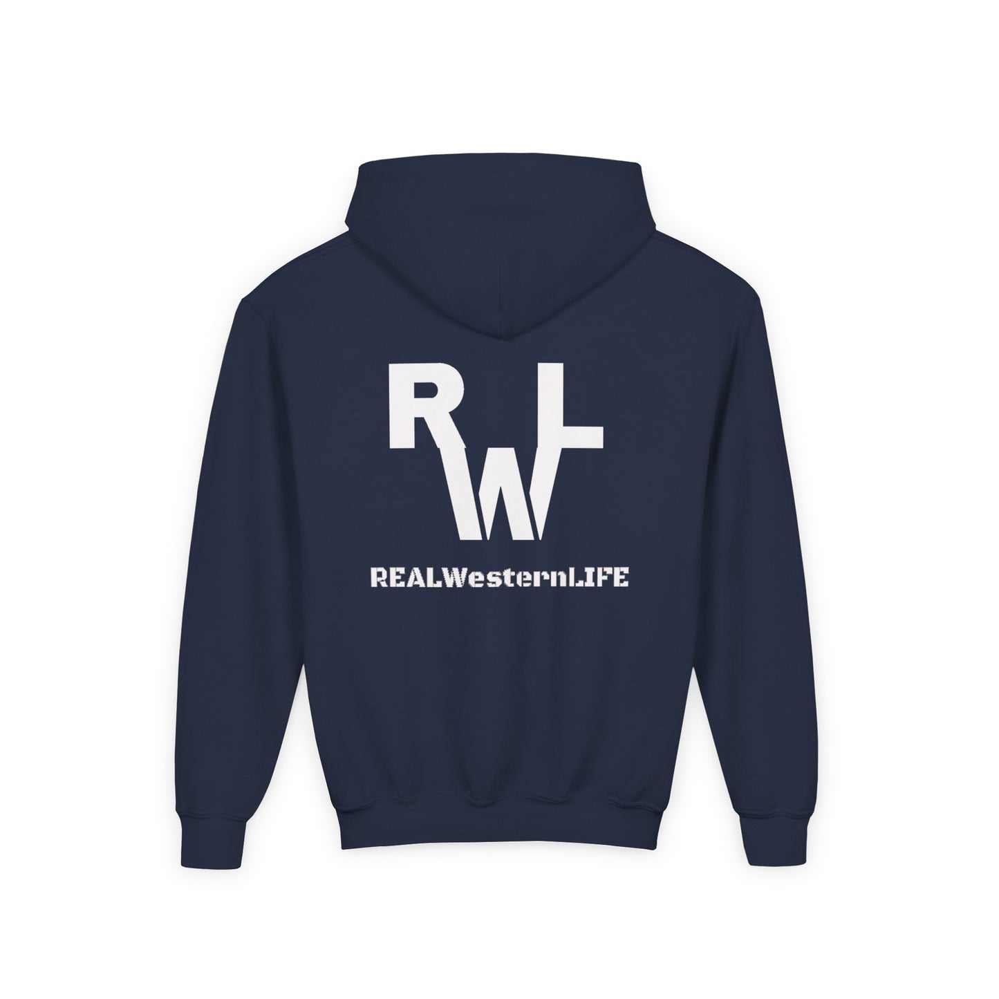 Kids Western Life Hooded Sweatshirt - Real Western Life Custom Brand Design