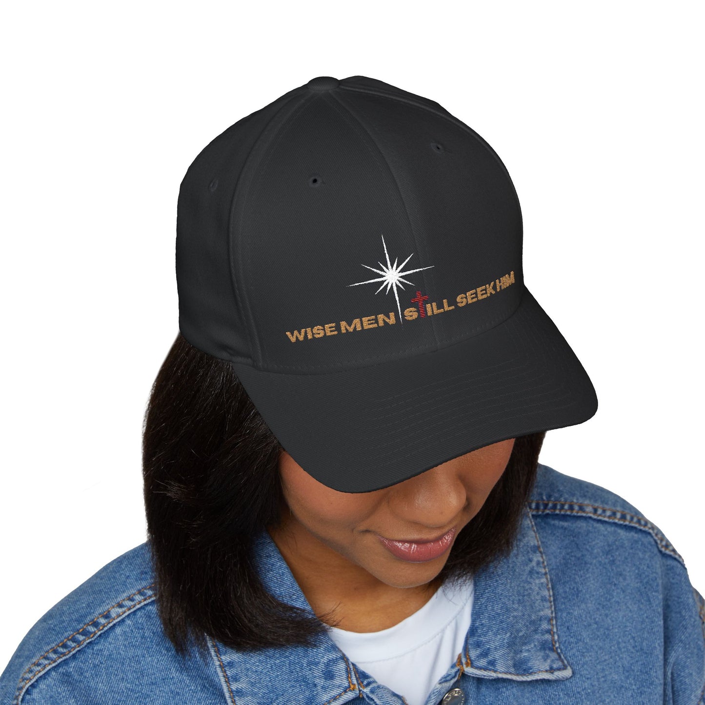 Wise Men Still Seek Him” Embroidered Hat – Faith-Inspired Cap