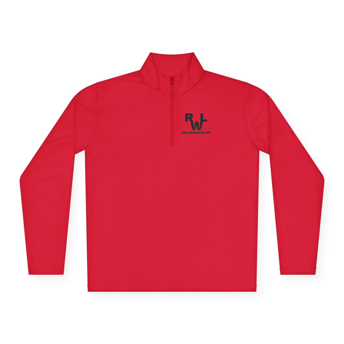 Real Western Life - Quarter-Zip Pullover for Active Lifestyle