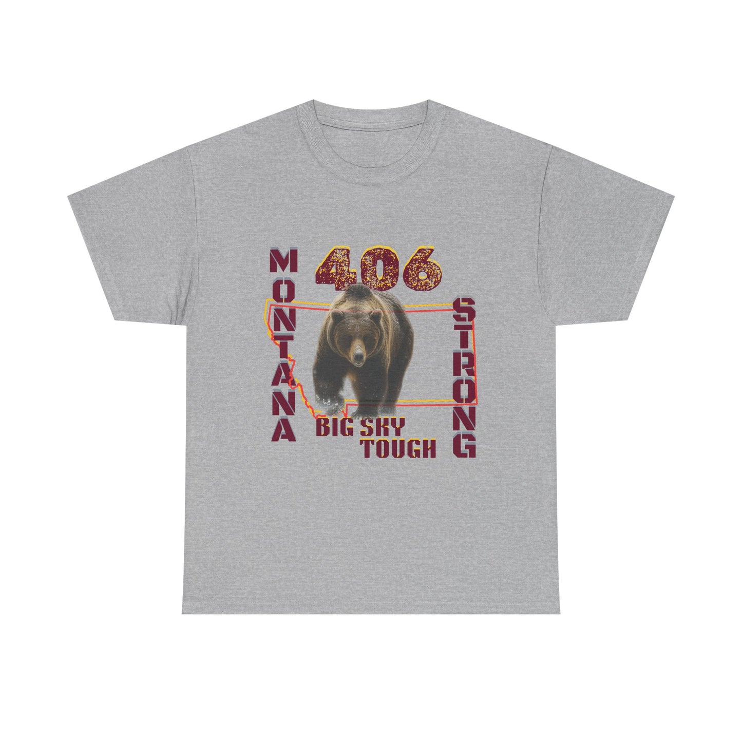 406 Montana Strong, Unisex T-Shirt LS