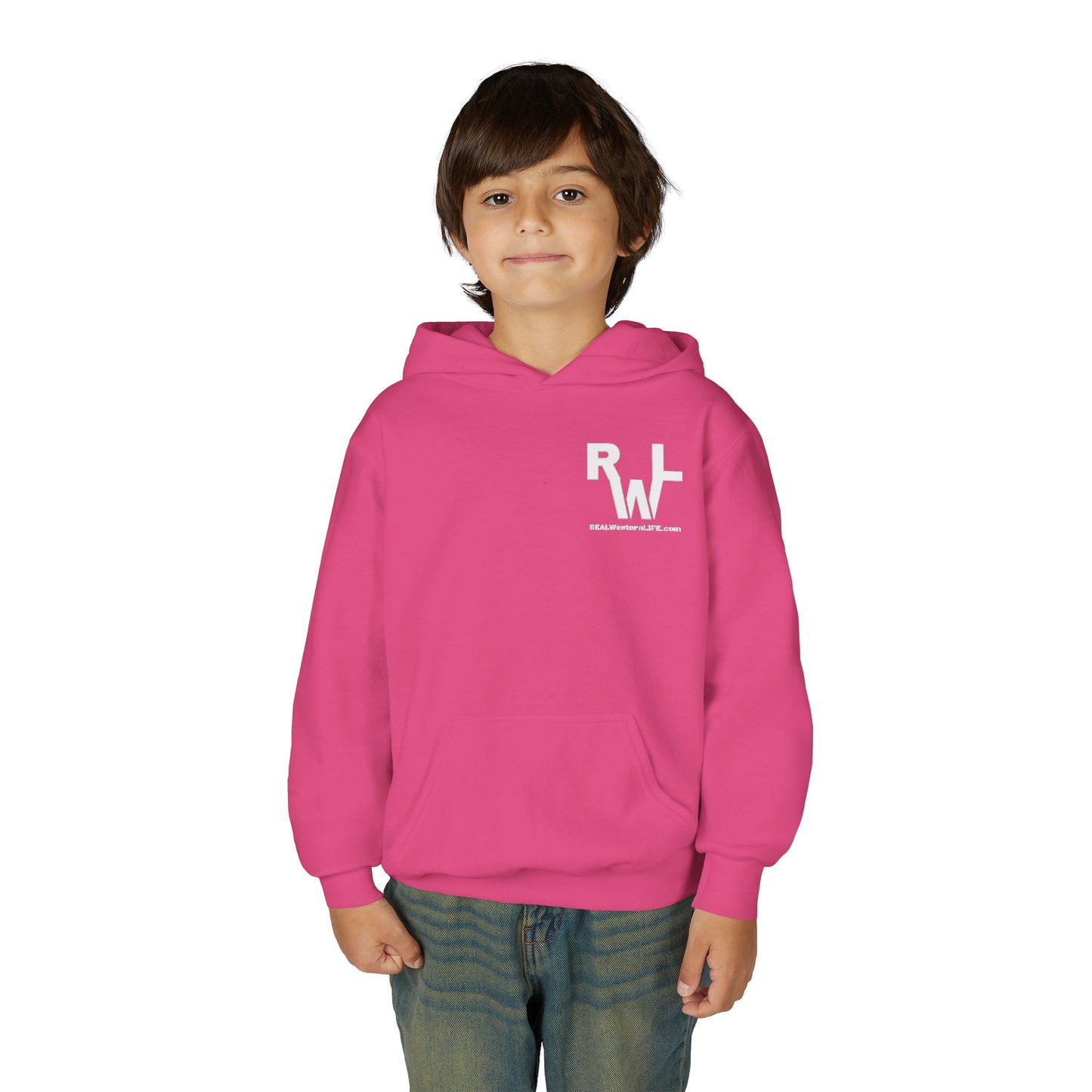 Kids Western Life Hooded Sweatshirt - Real Western Life Custom Brand Design