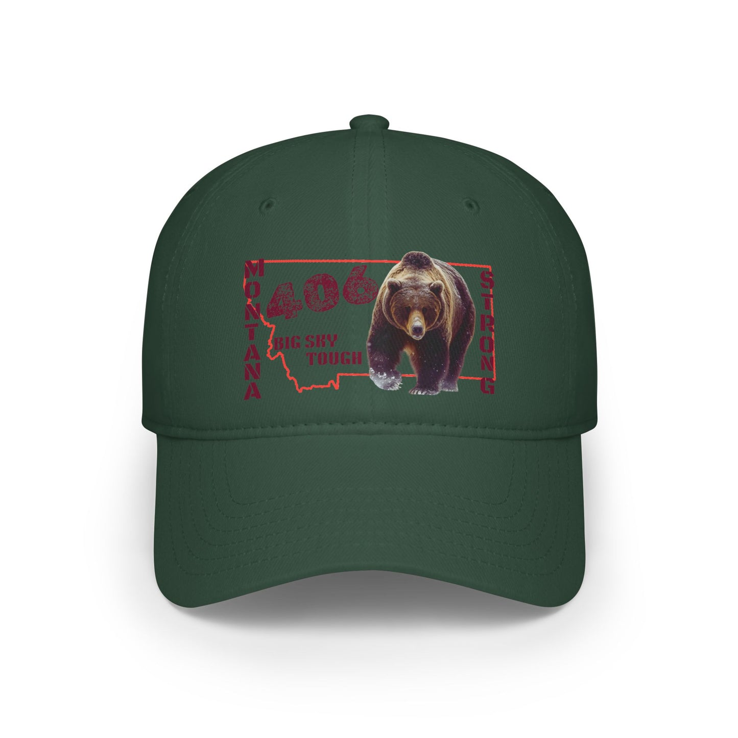 MT 406 "Montana Tough" Bear Hat DH |