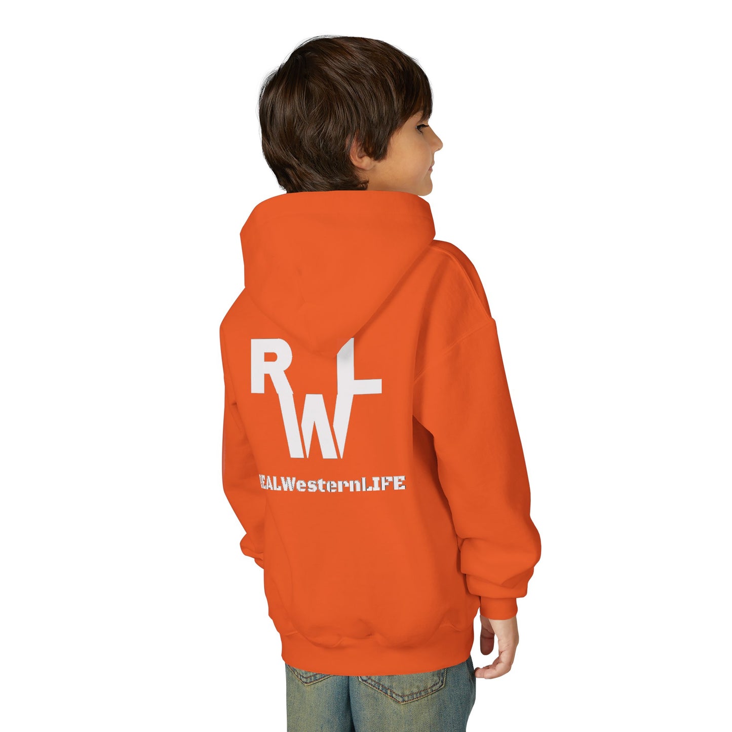 Kids Western Life Hooded Sweatshirt - Real Western Life Custom Brand Design