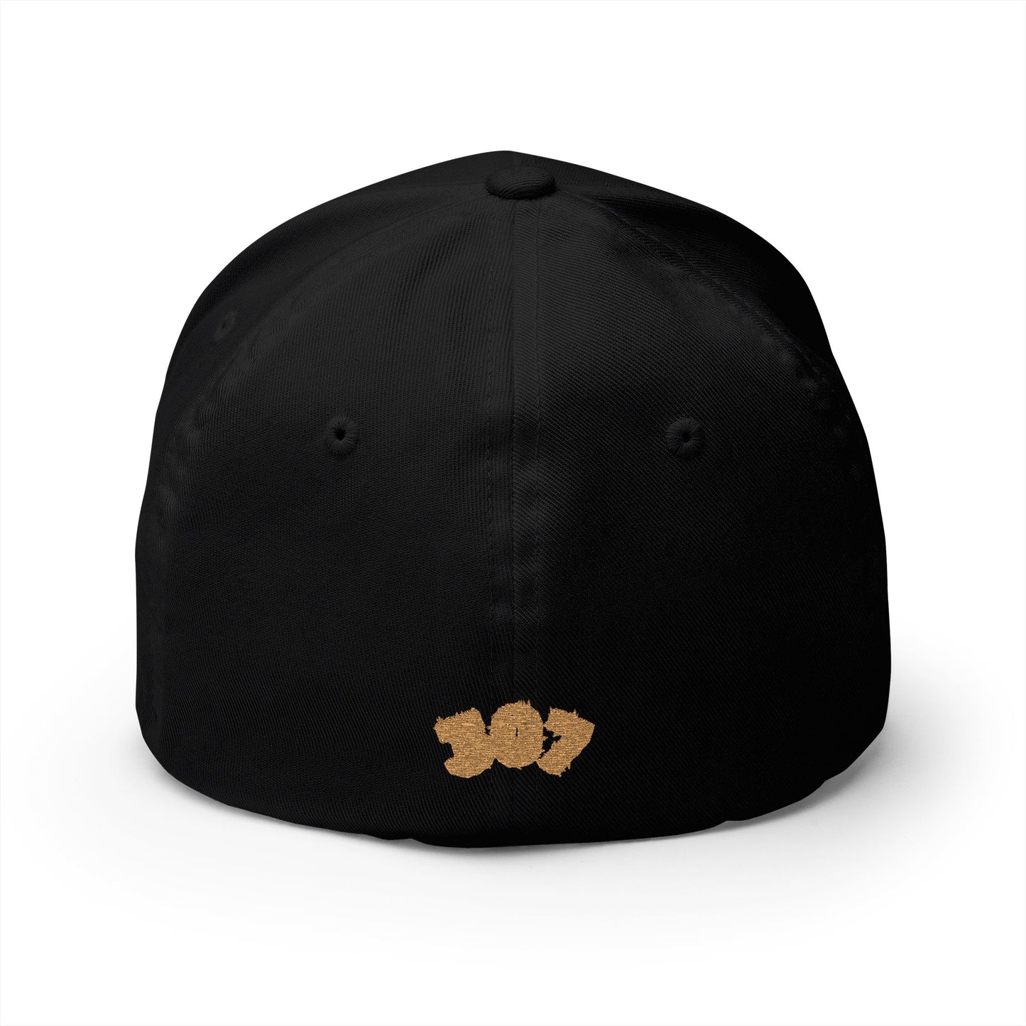 307 Wyoming Bison - Closed-Back Structured Cap (Embroidery)