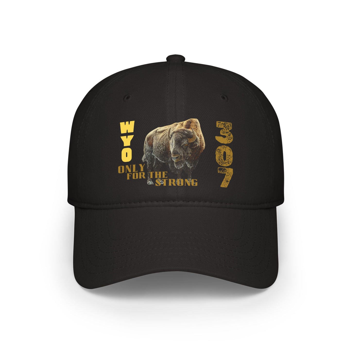 WYO 307 "Only For The Strong" Bison Hat |