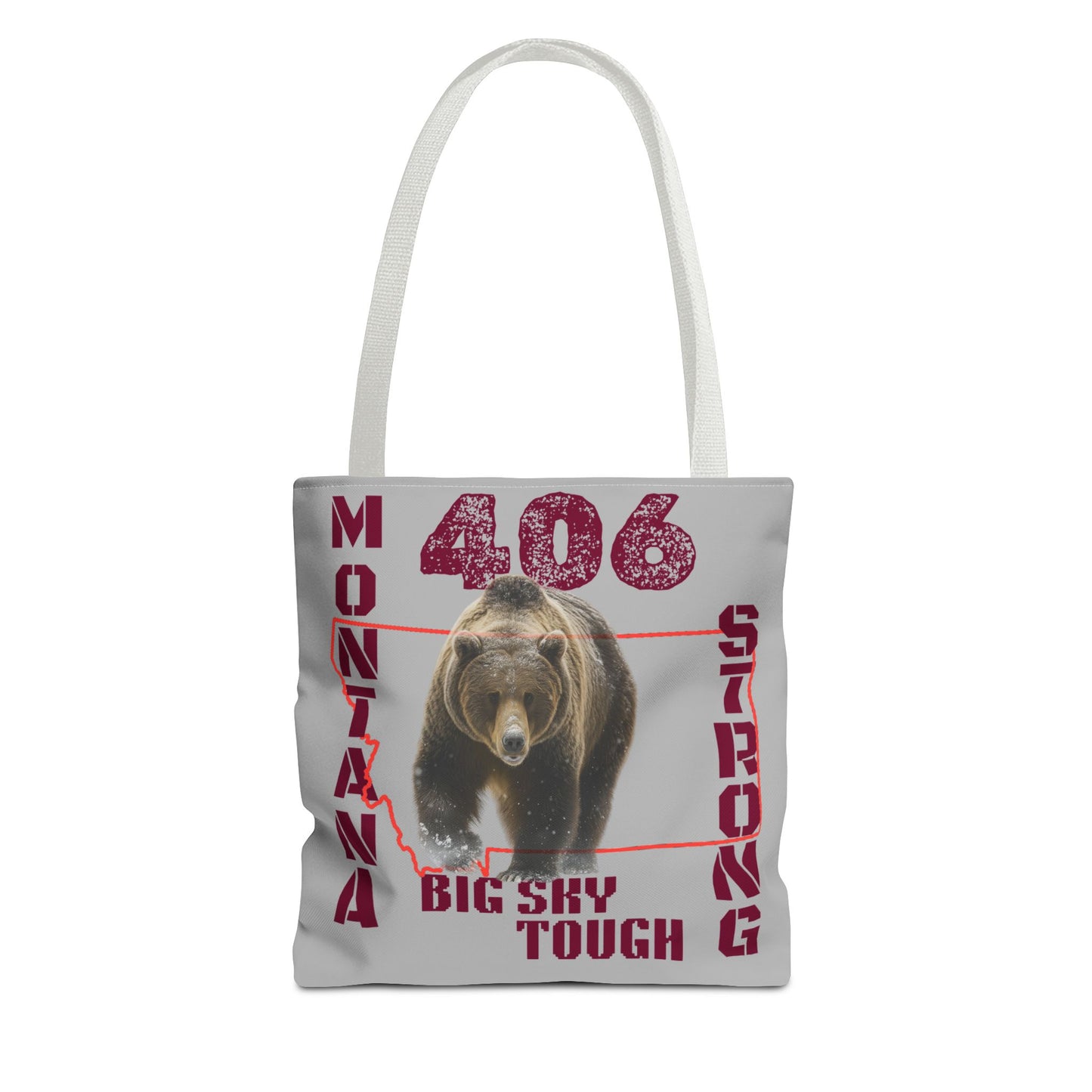 MT 406 - Montana Strong - Tote Bag -