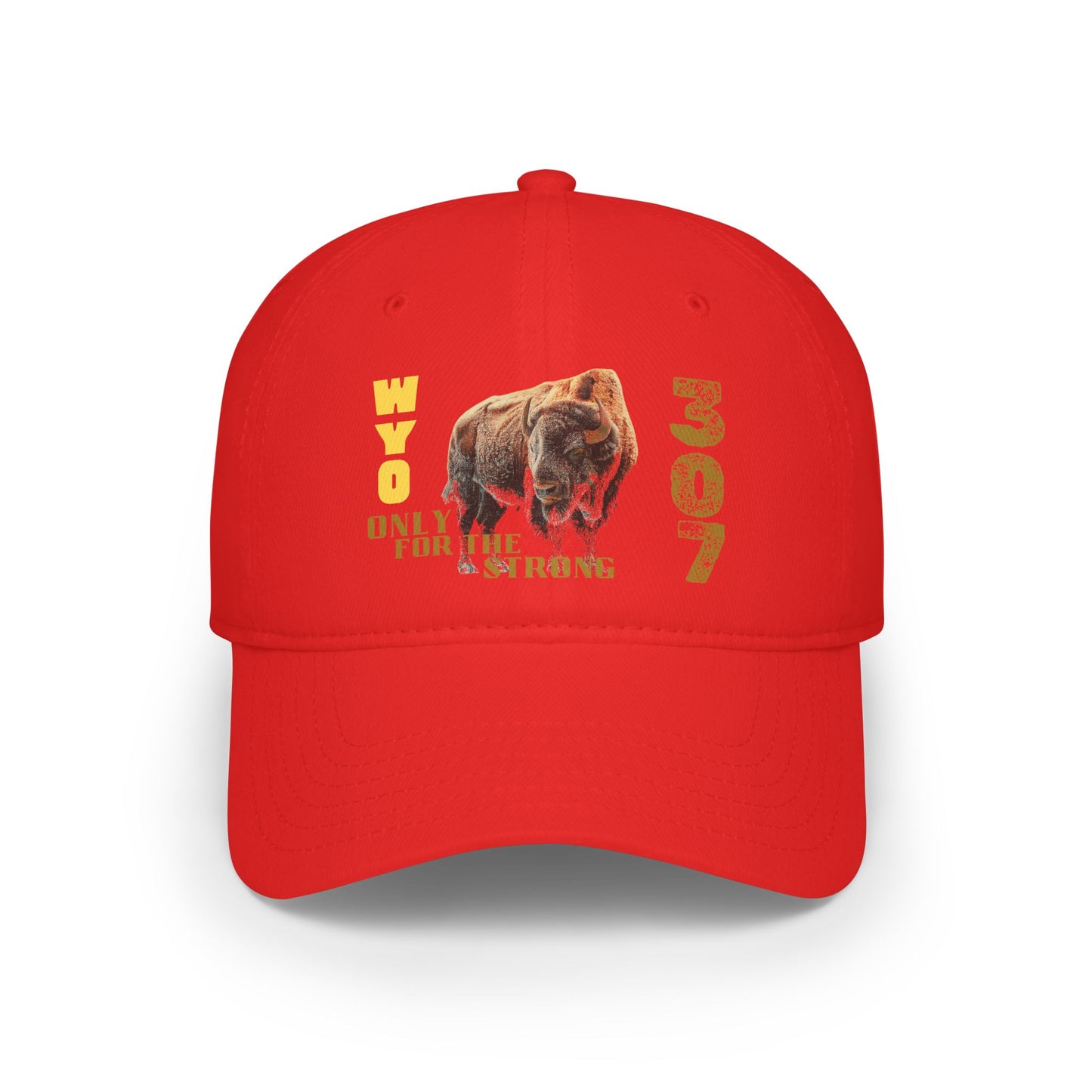 WYO 307 "Only For The Strong" Bison Hat |