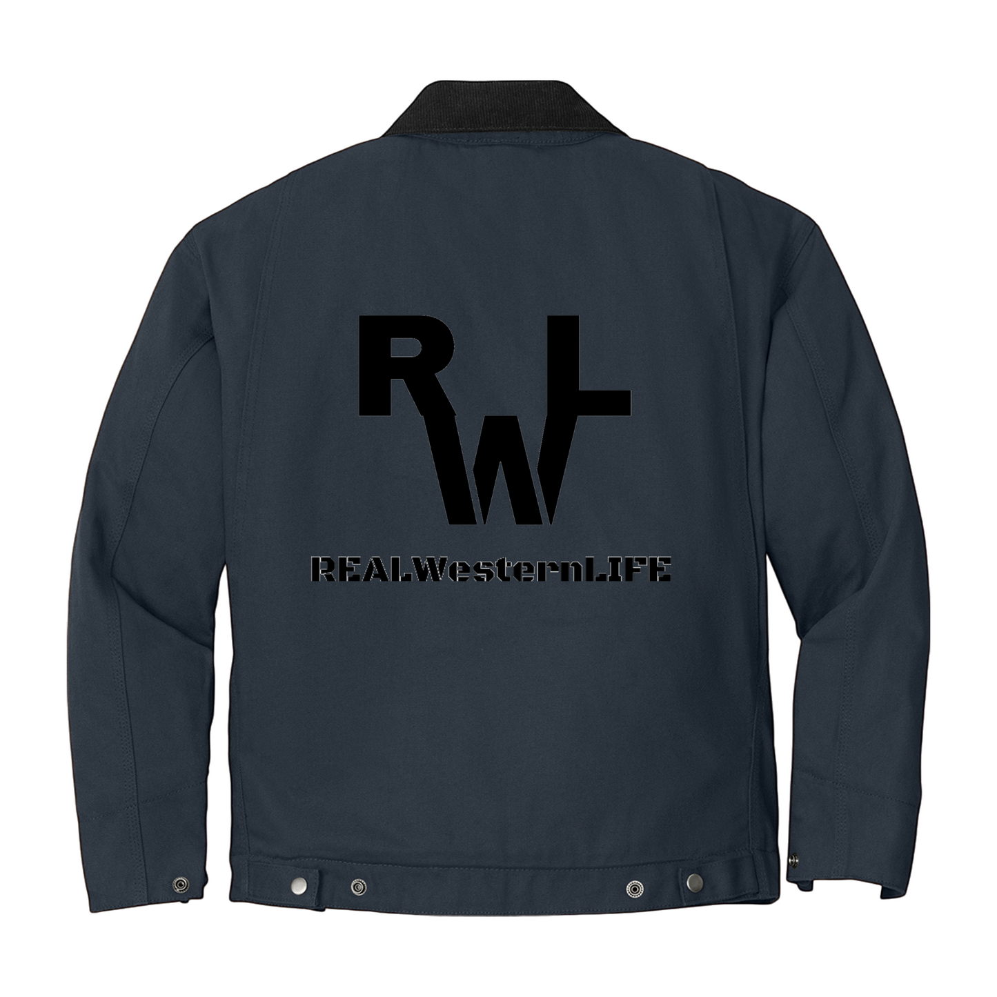 Customize Real Western Life - Rugged Unisex Work Jacket