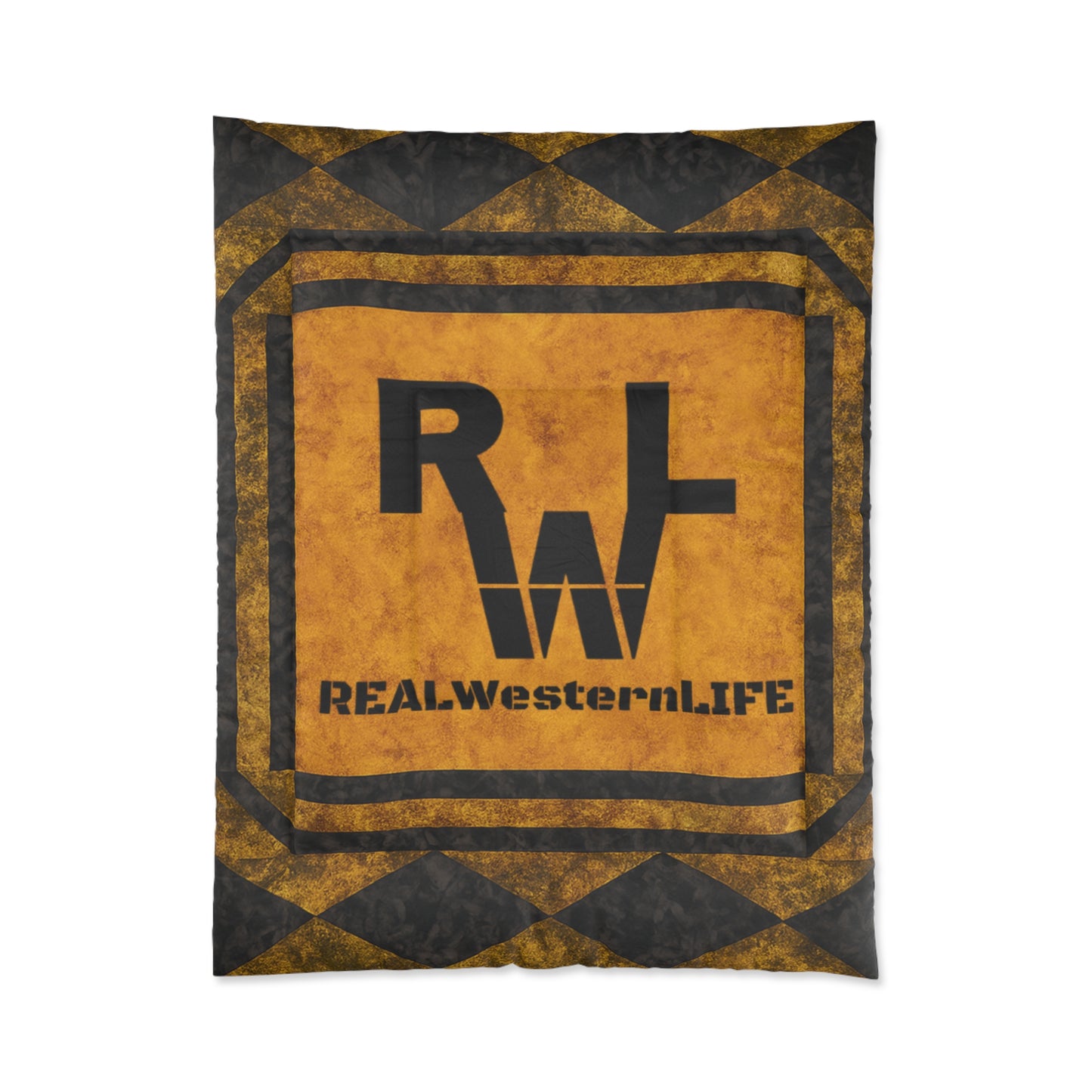 Rustic RWL Brand Comforter — Customize