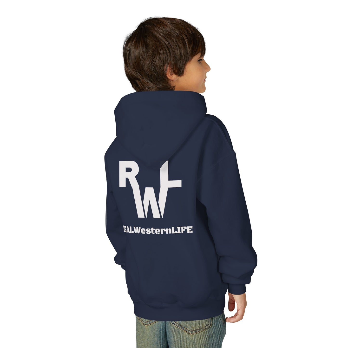 Kids Western Life Hooded Sweatshirt - Real Western Life Custom Brand Design