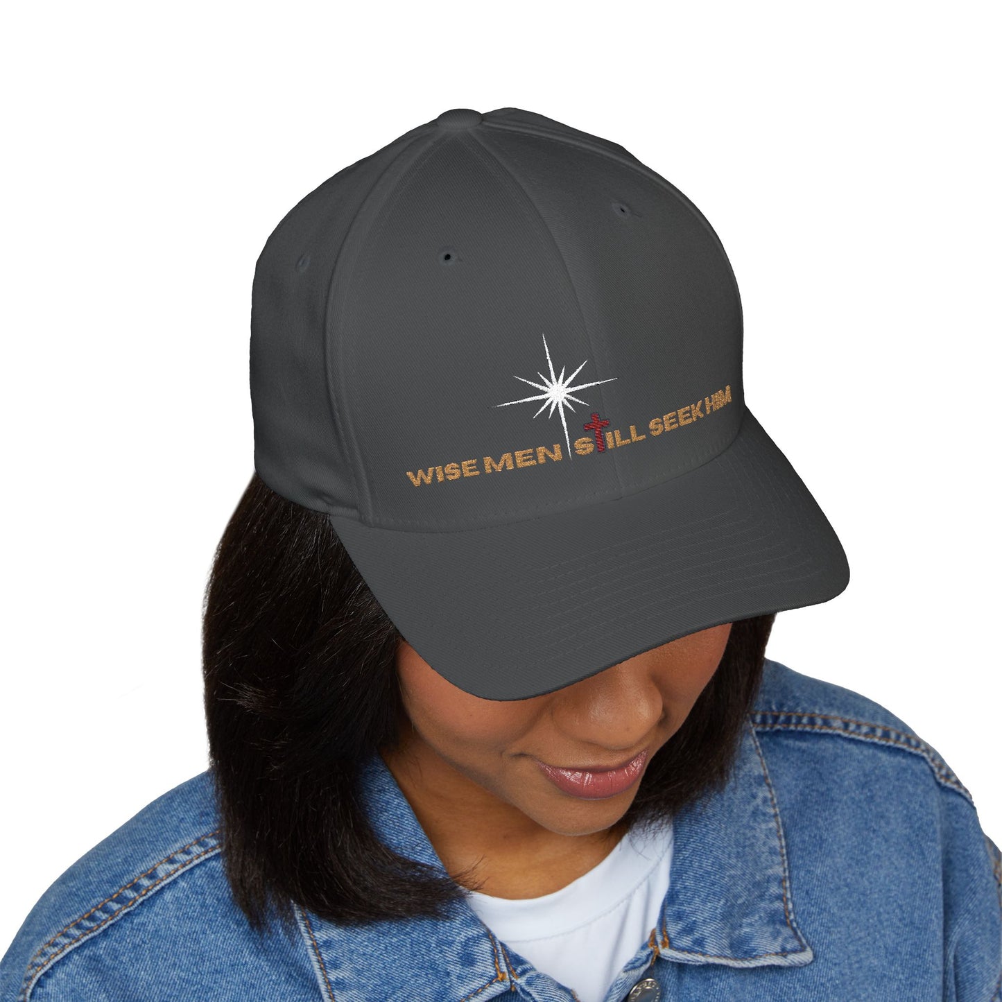 Wise Men Still Seek Him” Embroidered Hat – Faith-Inspired Cap