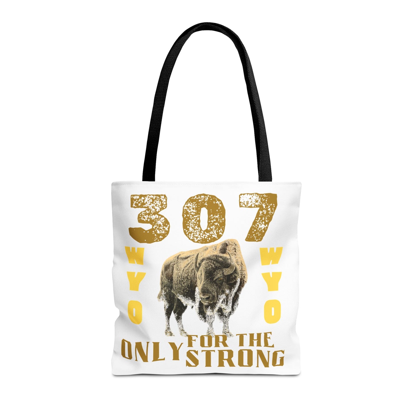 WYO 307 - Buffalo Strength Tote Bag