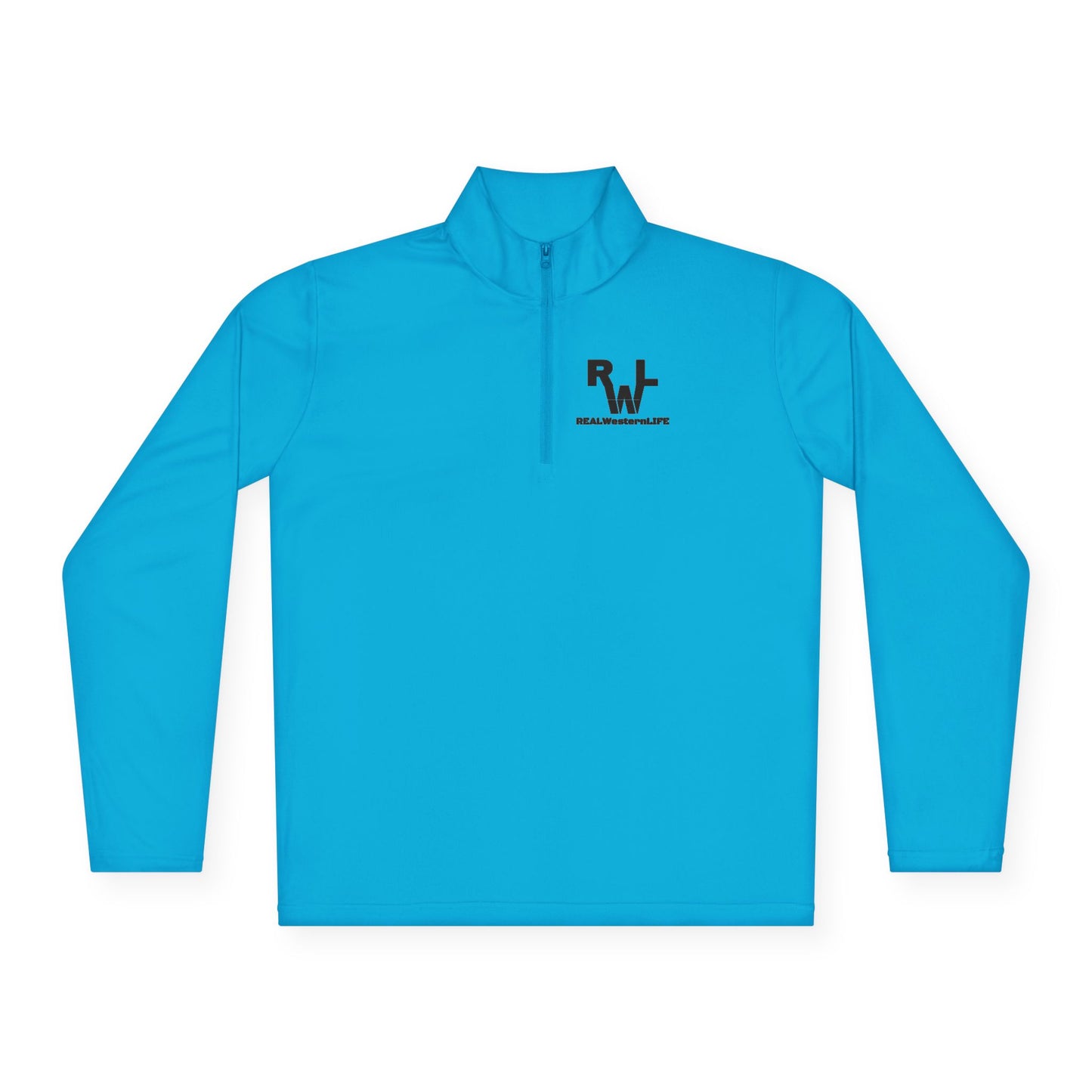 Real Western Life - Quarter-Zip Pullover for Active Lifestyle