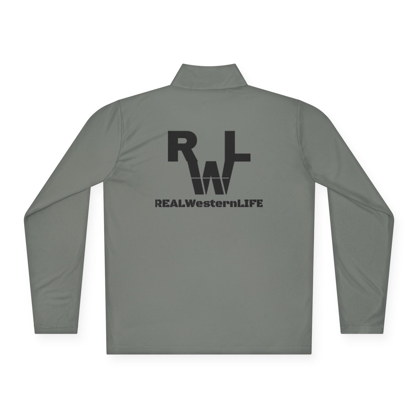 Real Western Life - Quarter-Zip Pullover for Active Lifestyle