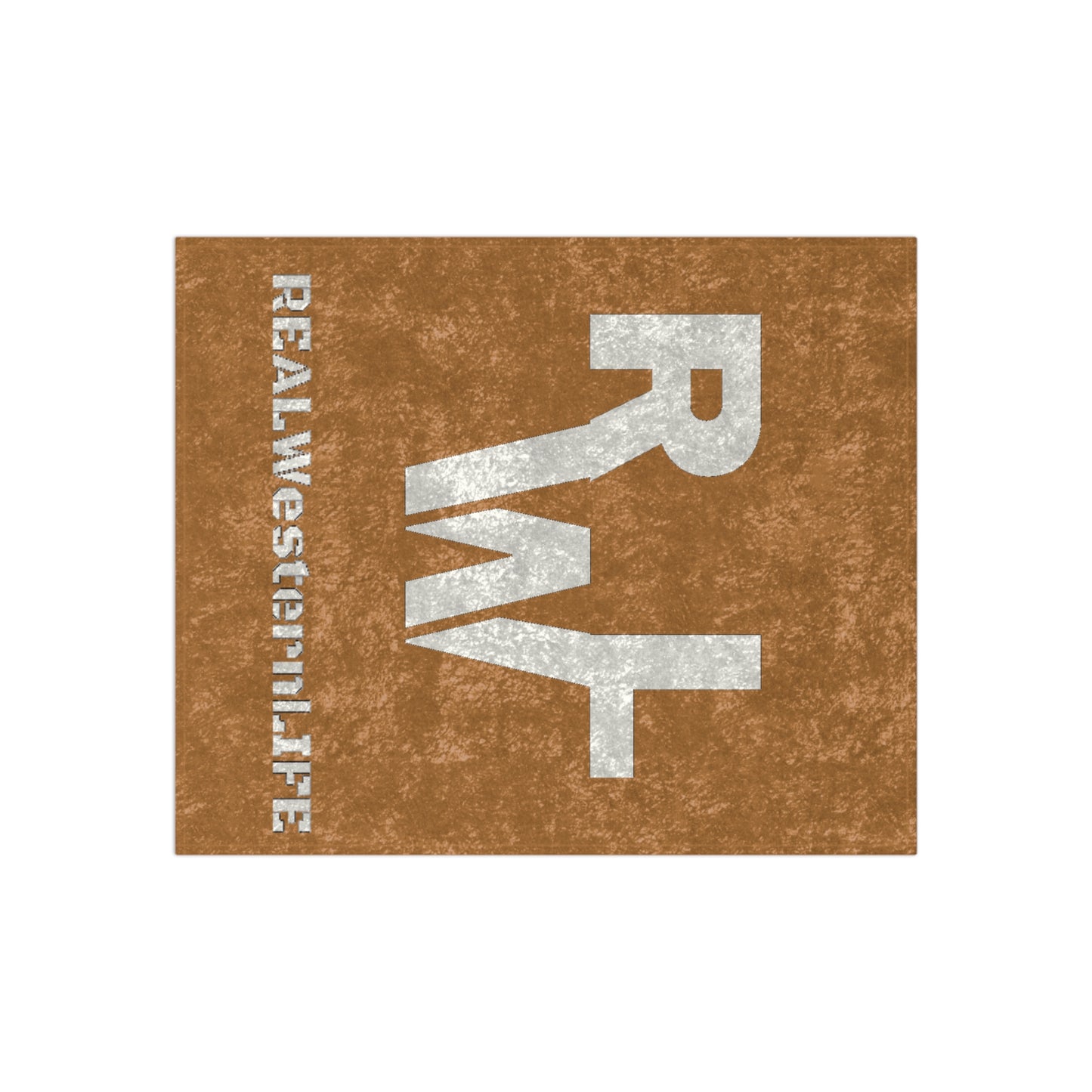 Real Western Brand - Crushed Velvet Blanket