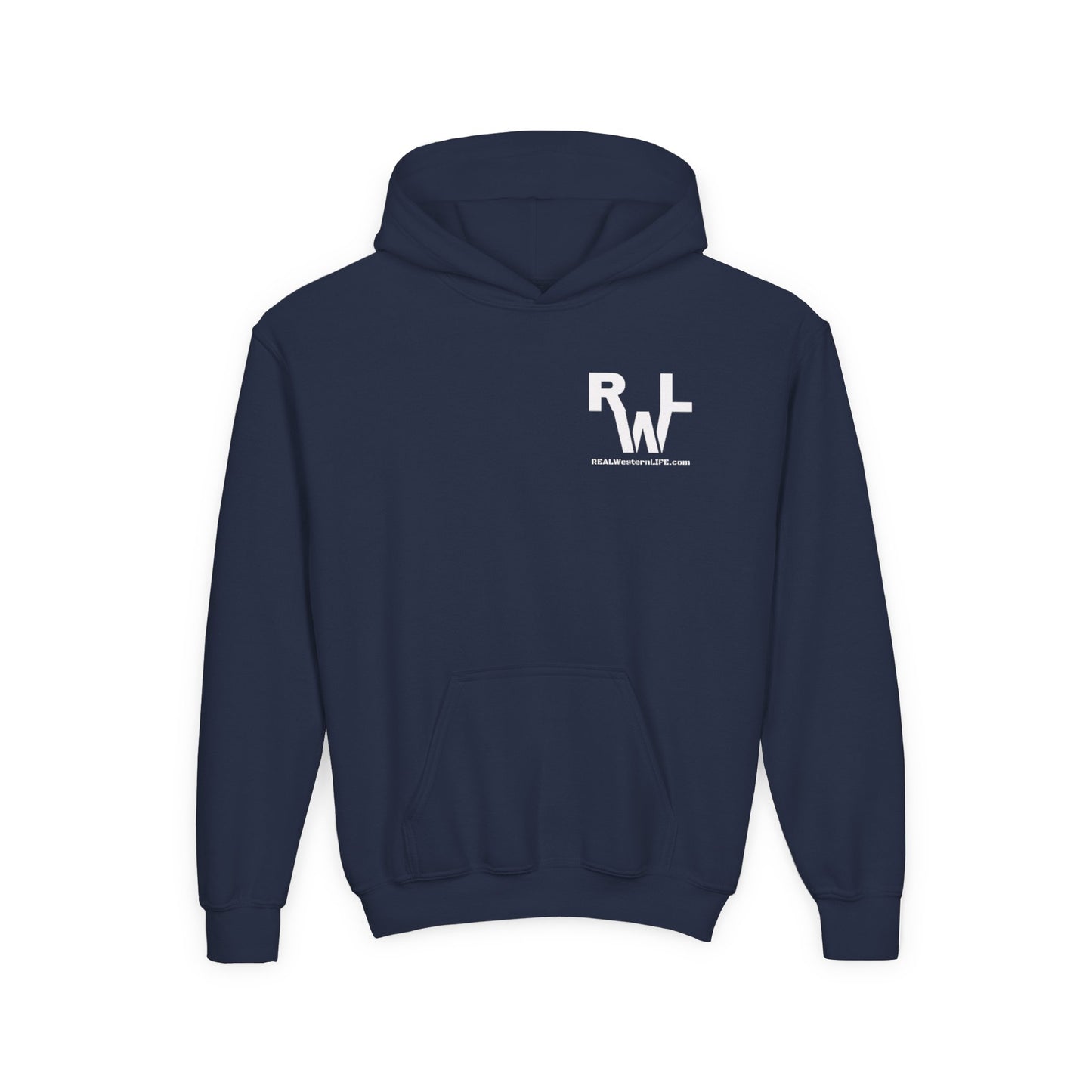 Kids Western Life Hooded Sweatshirt - Real Western Life Custom Brand Design