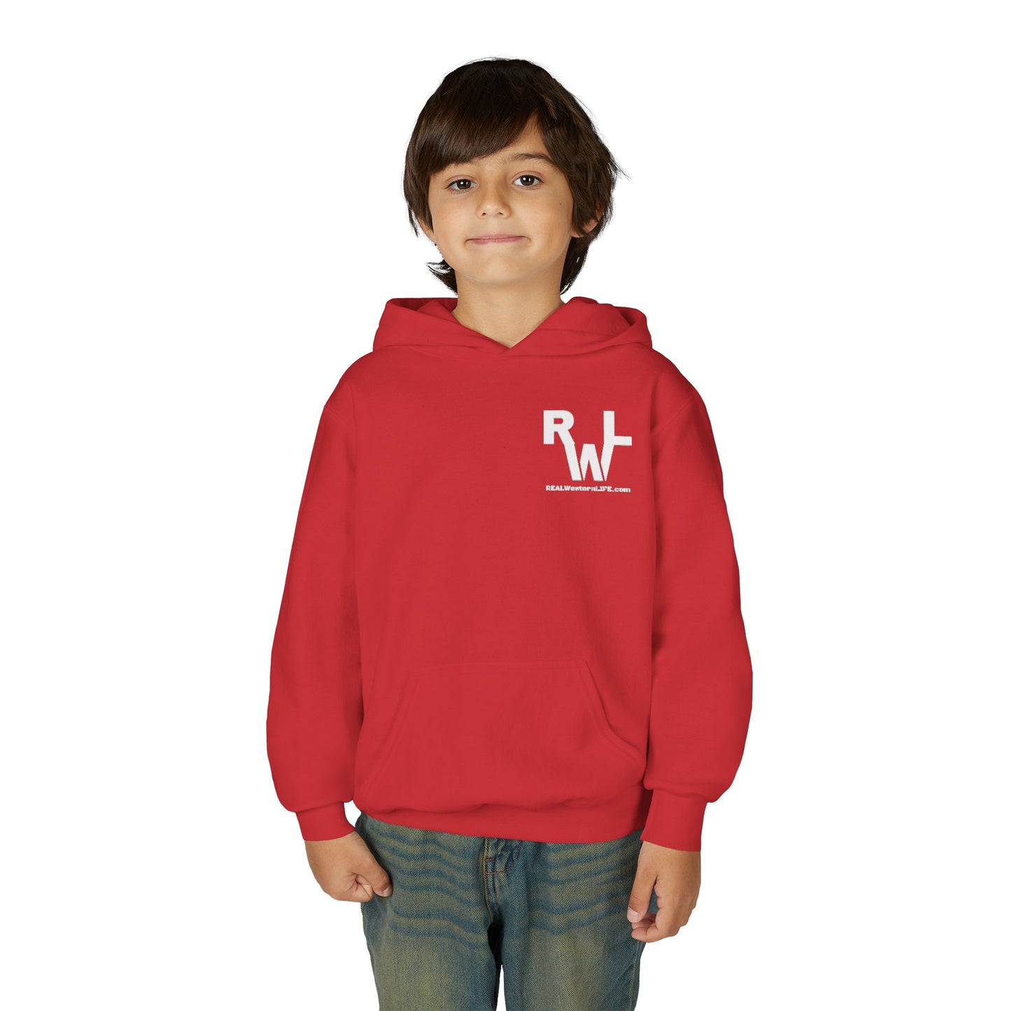 Kids Western Life Hooded Sweatshirt - Real Western Life Custom Brand Design
