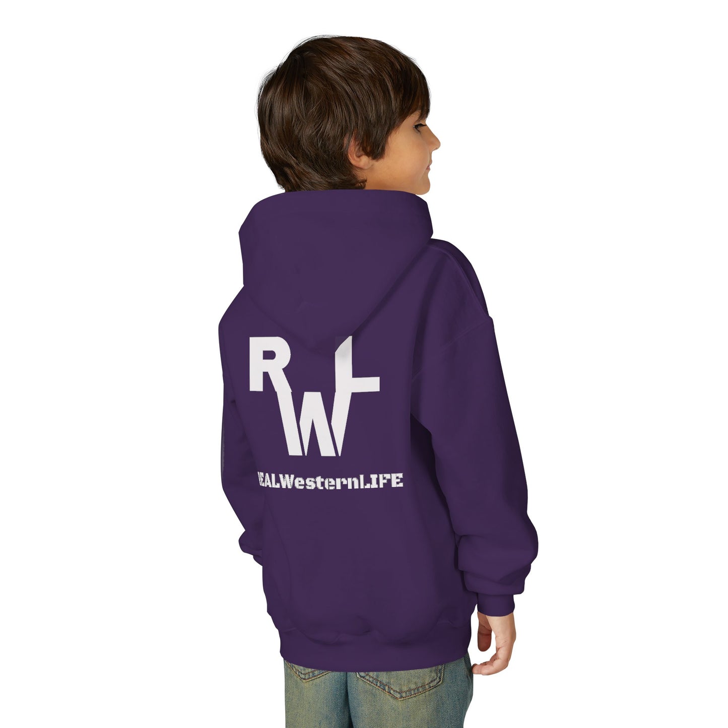 Kids Western Life Hooded Sweatshirt - Real Western Life Custom Brand Design