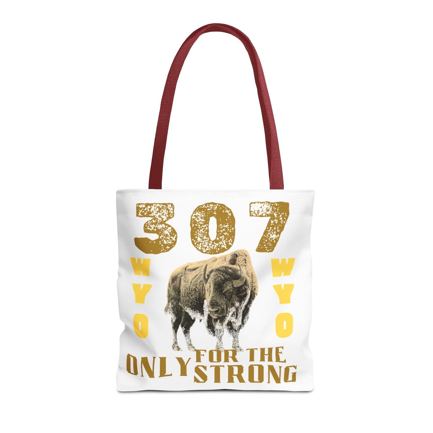 WYO 307 - Buffalo Strength Tote Bag