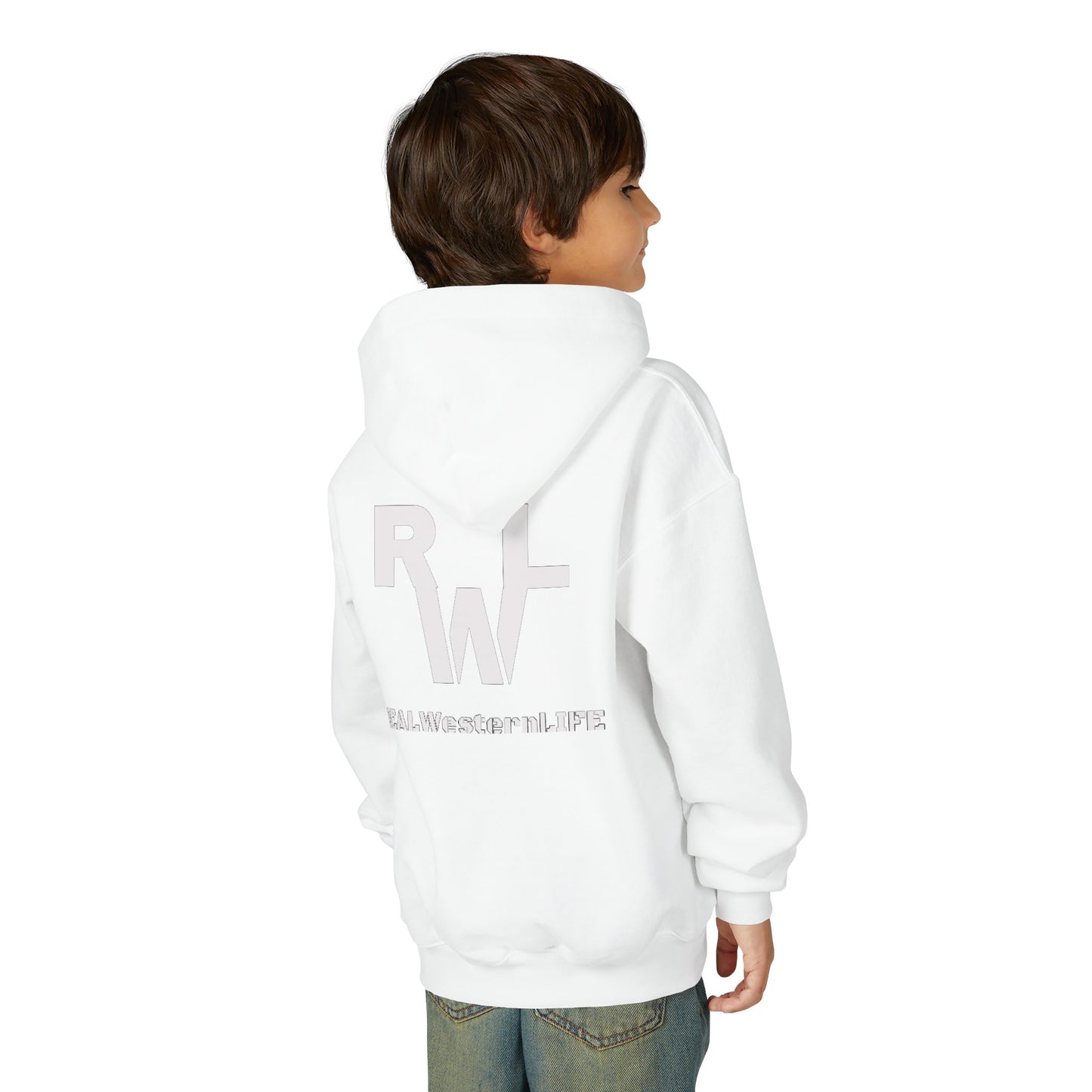Kids Western Life Hooded Sweatshirt - Real Western Life Custom Brand Design