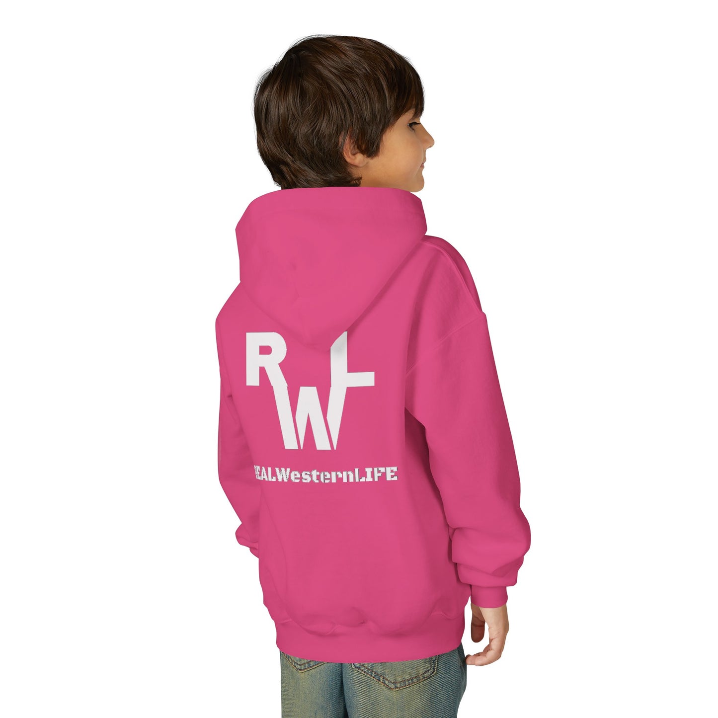 Kids Western Life Hooded Sweatshirt - Real Western Life Custom Brand Design