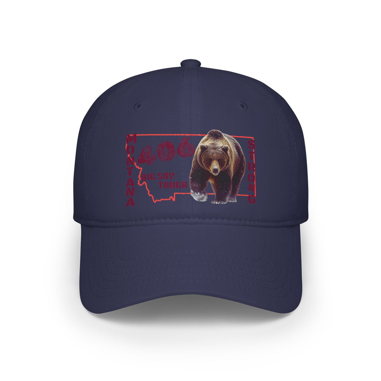 MT 406 "Montana Tough" Bear Hat DH |