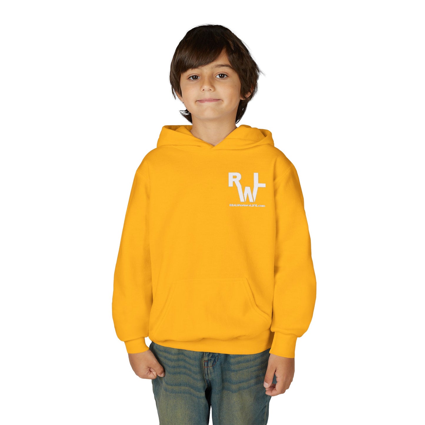 Kids Western Life Hooded Sweatshirt - Real Western Life Custom Brand Design