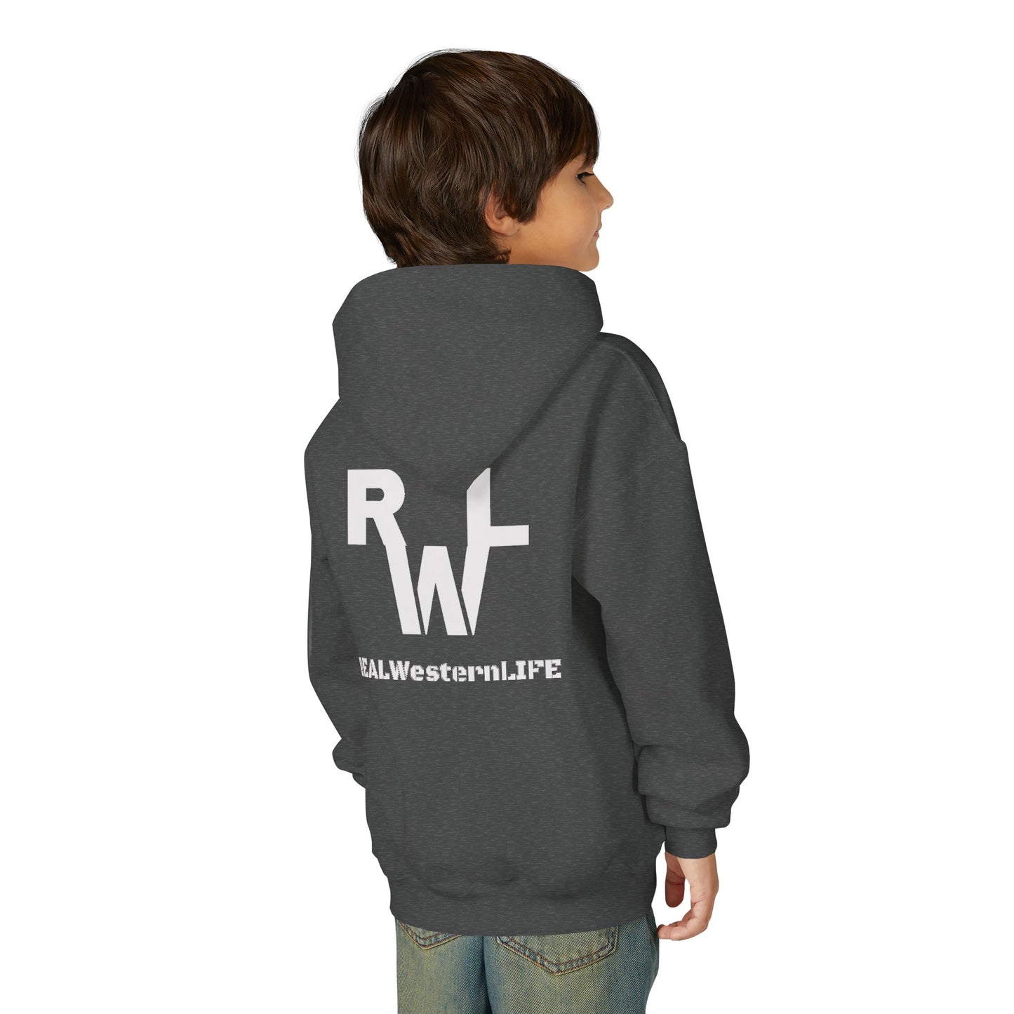 Kids Western Life Hooded Sweatshirt - Real Western Life Custom Brand Design
