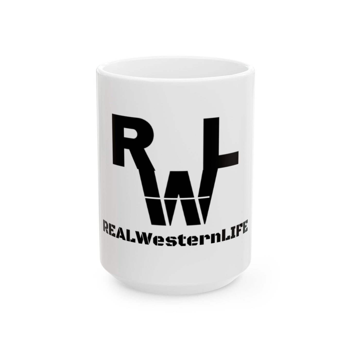 Real Western Life - Wyoming Brand Ceramic Mug -