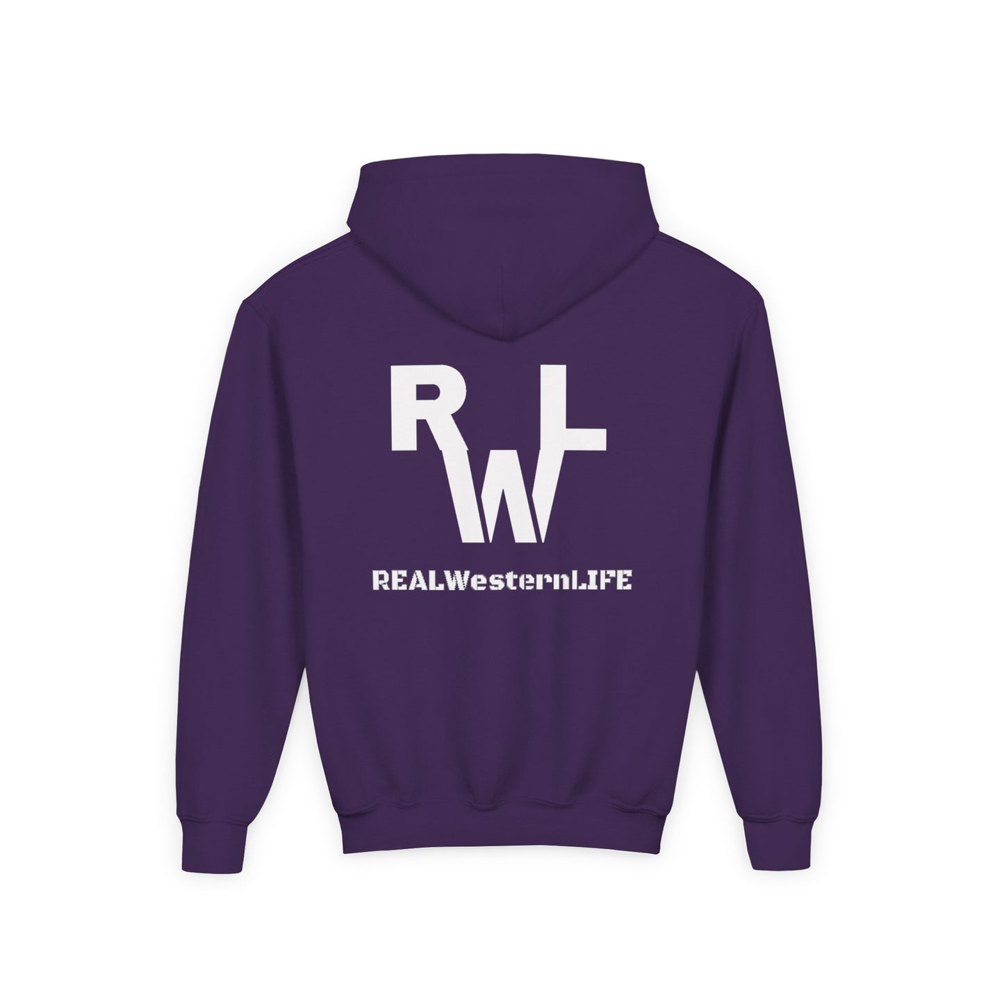 Kids Western Life Hooded Sweatshirt - Real Western Life Custom Brand Design
